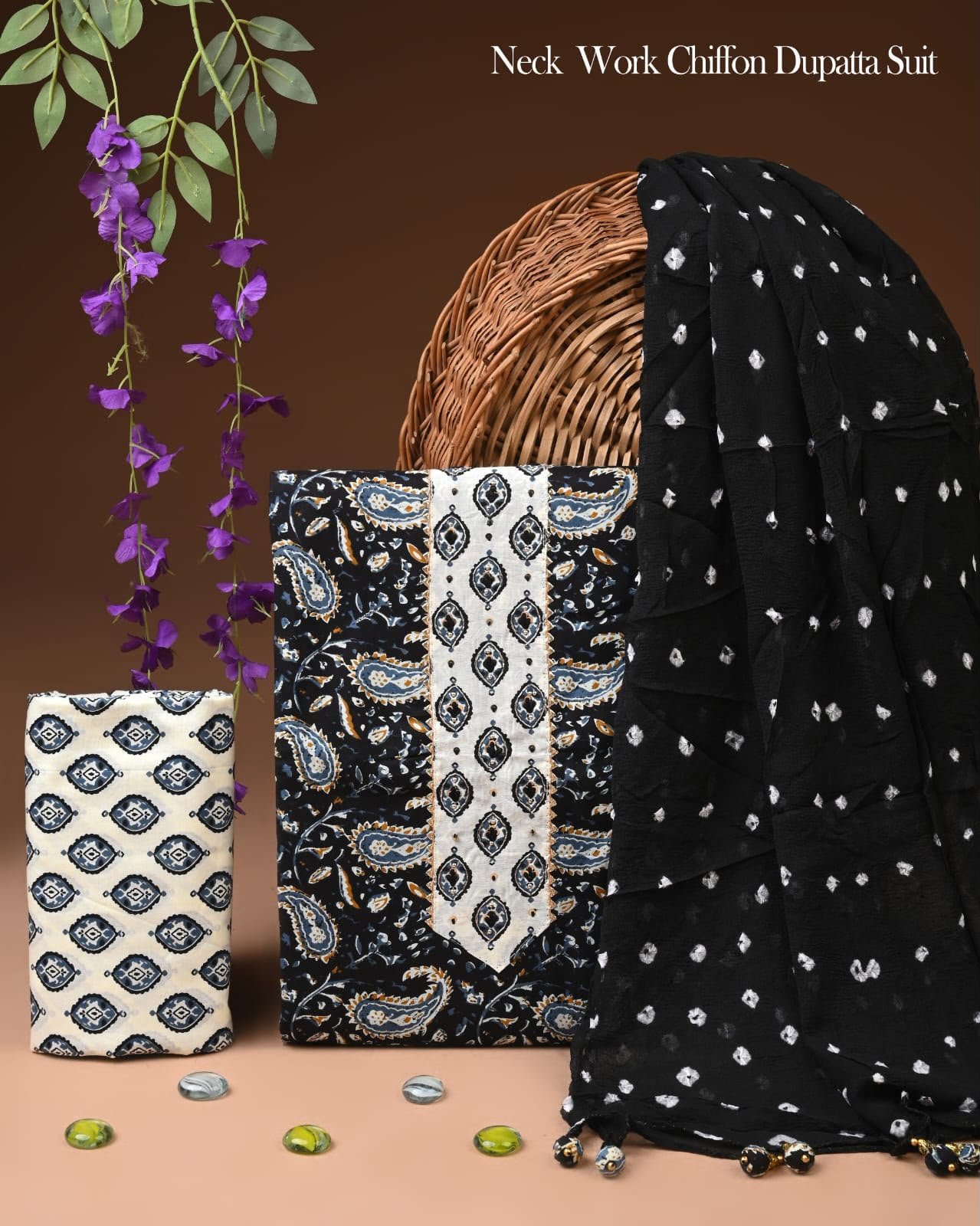 Gota Suit Chiffon Dupatta