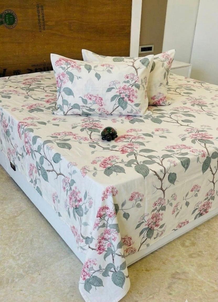 Premium Cotton Printed Bedsheet