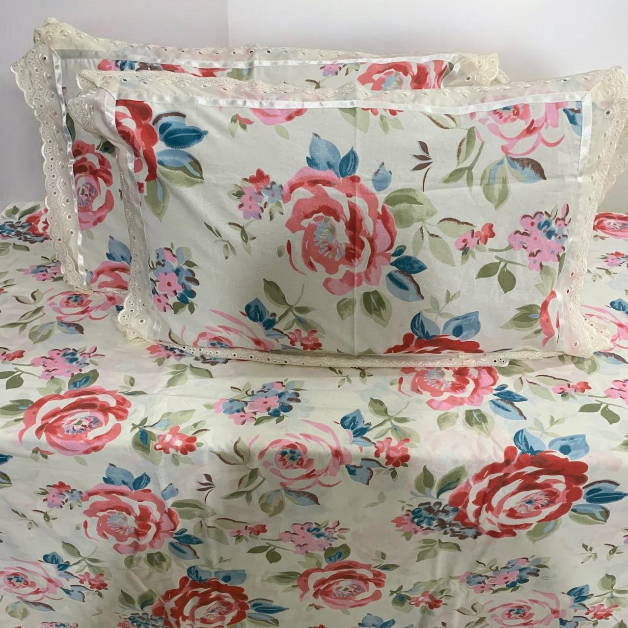 Cotton Printed King Size Bedsheet Set of 3