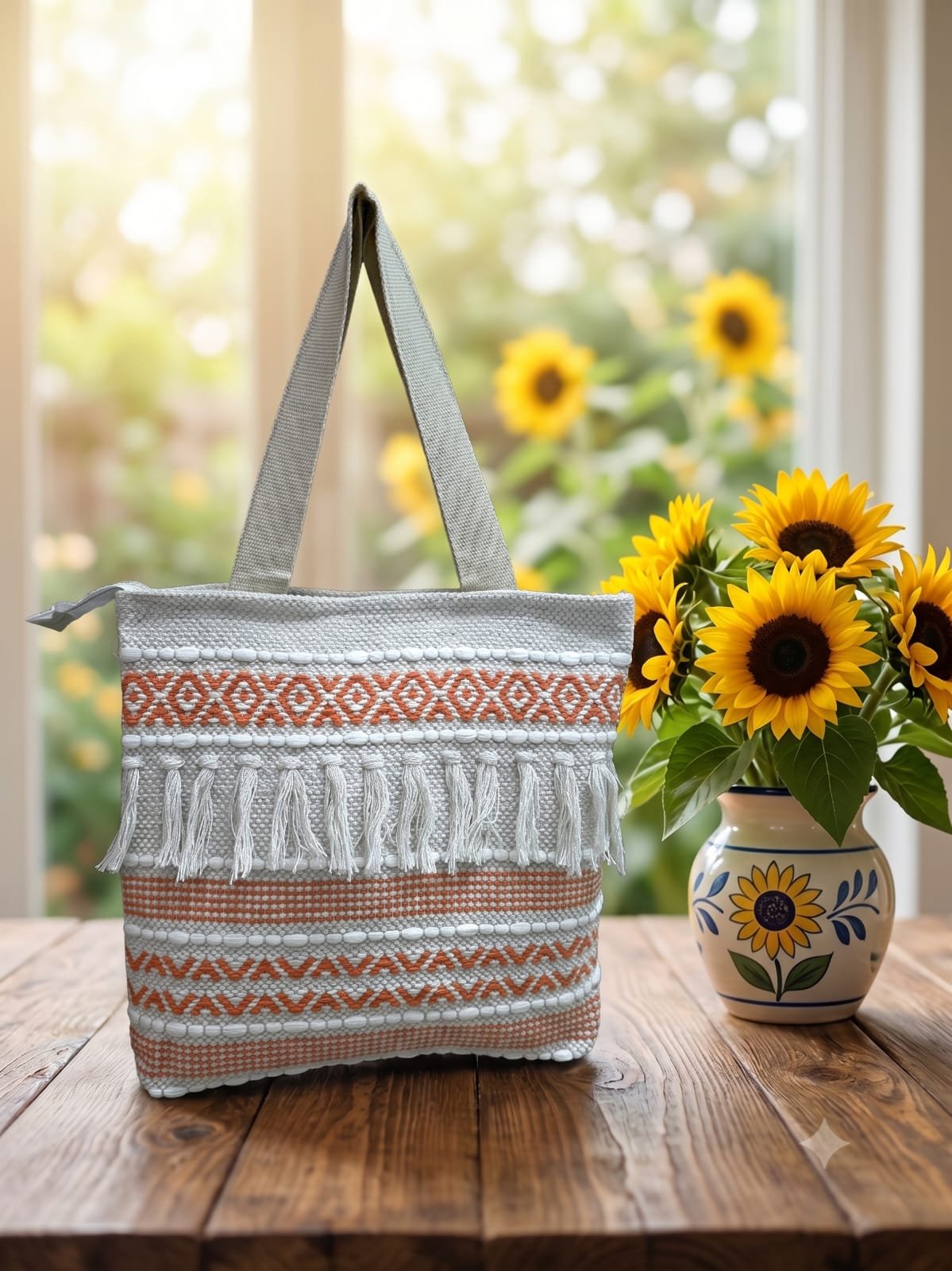 Macrame Tote Bag