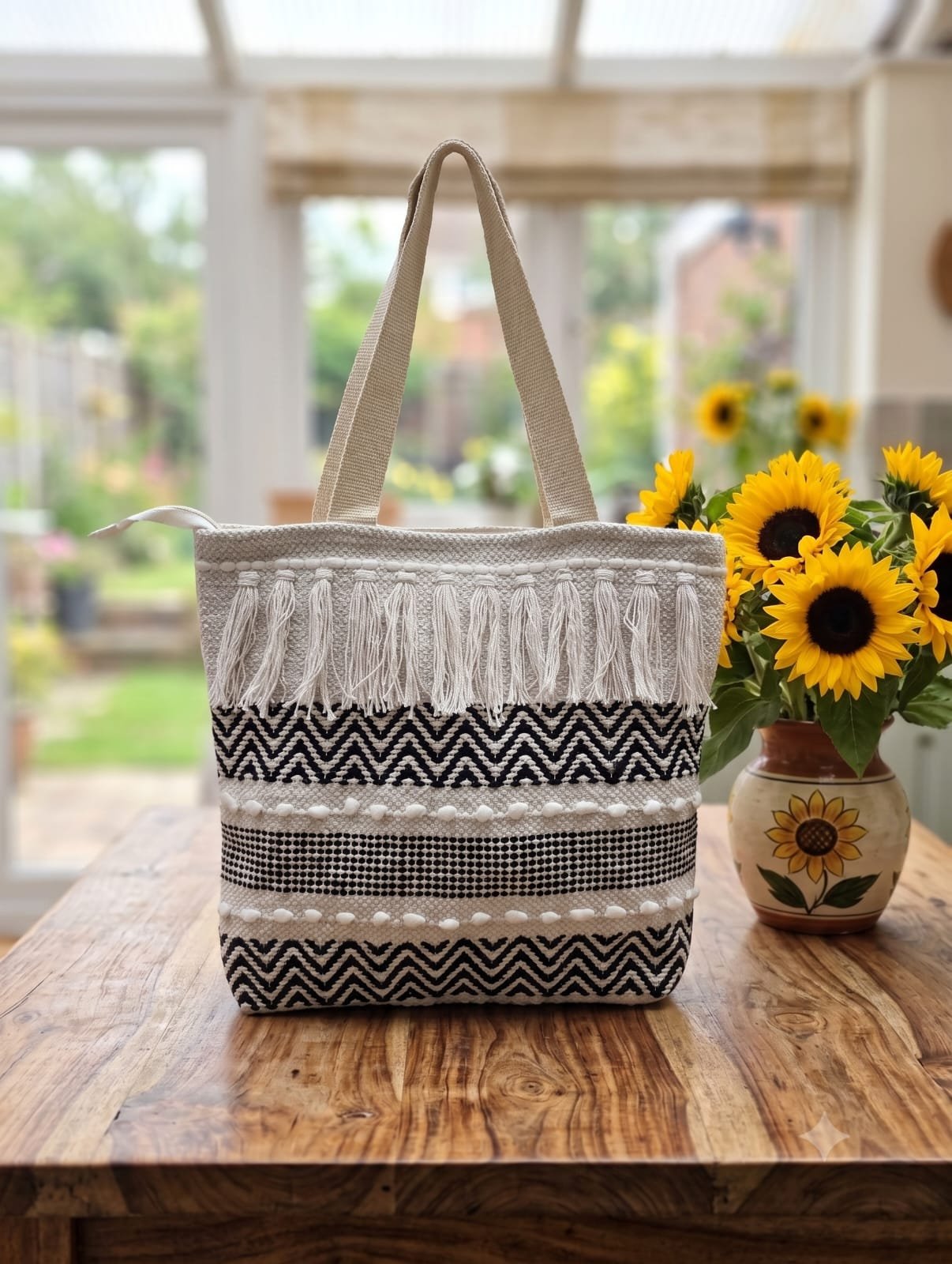 Macrame Tote Bag