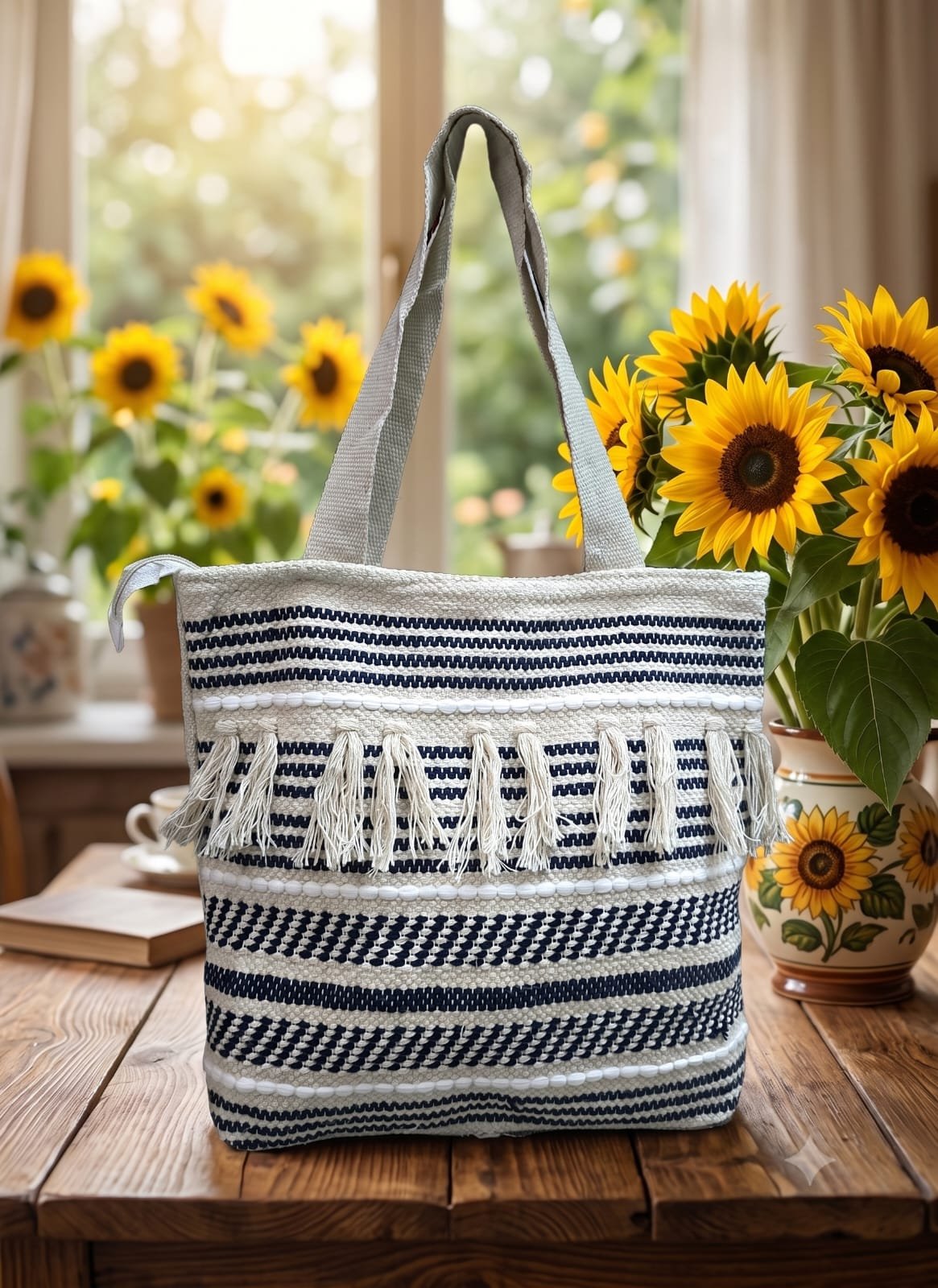 Macrame Tote Bag