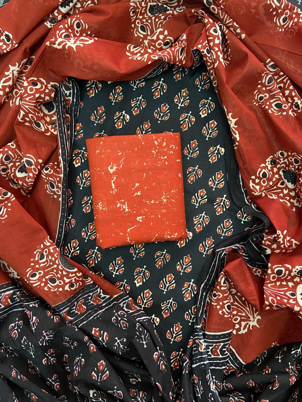 Cotton Dupatta Printed Suit