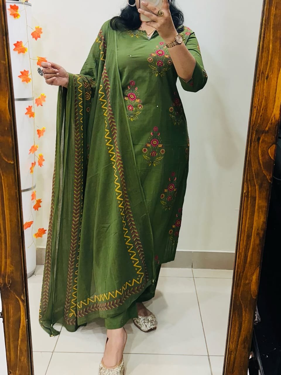 Cotton Printed Stitched Suit Set