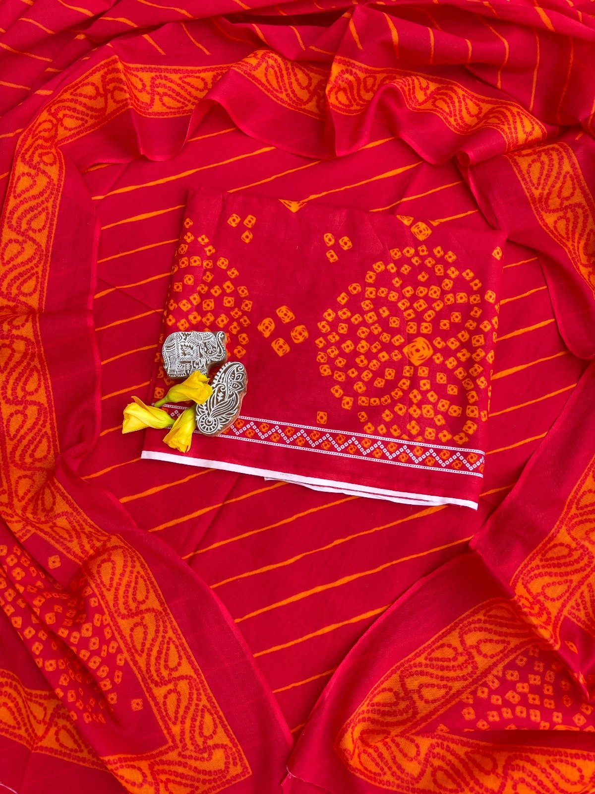 Cotton Dupatta Printed Suit