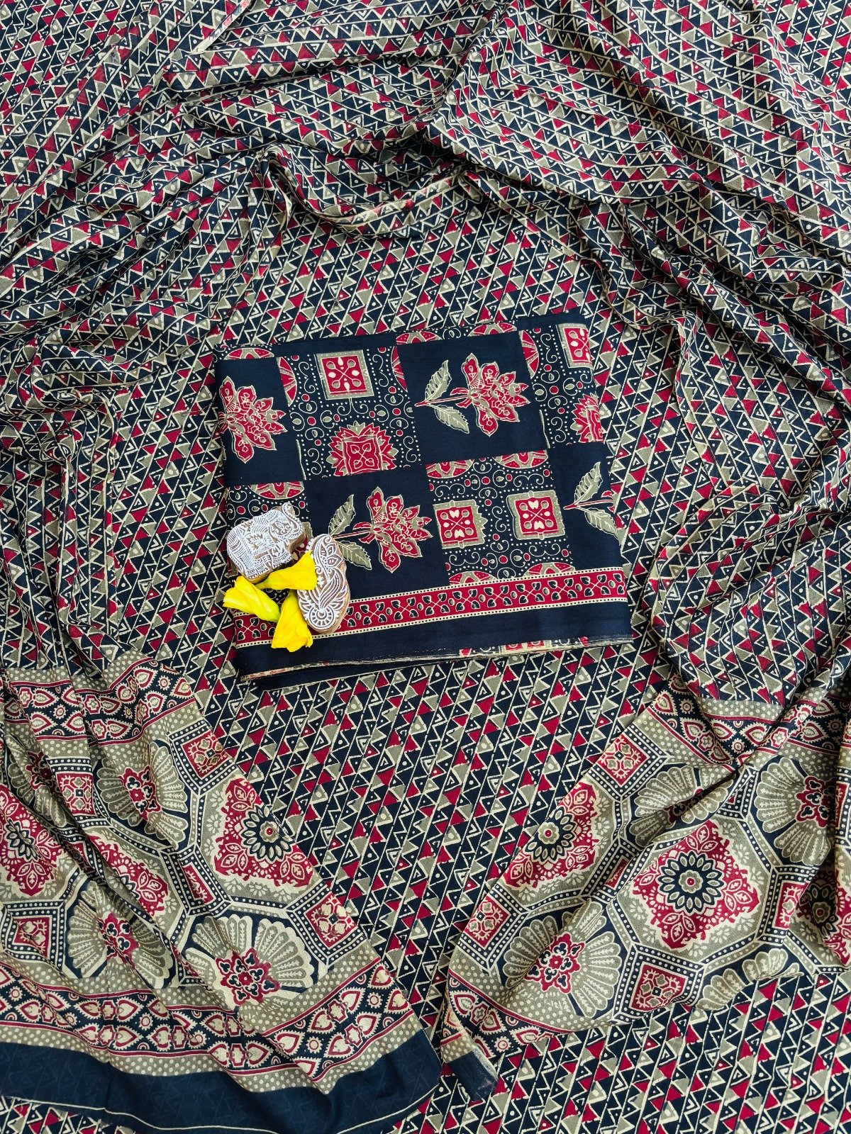 Cotton Dupatta Printed Suit