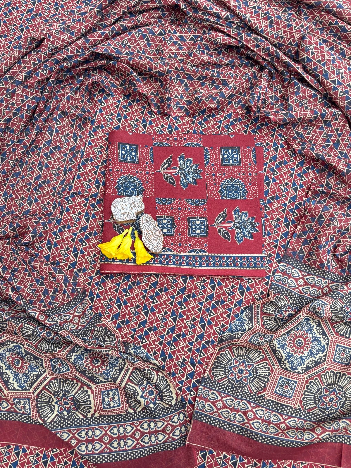 Cotton Dupatta Printed Suit