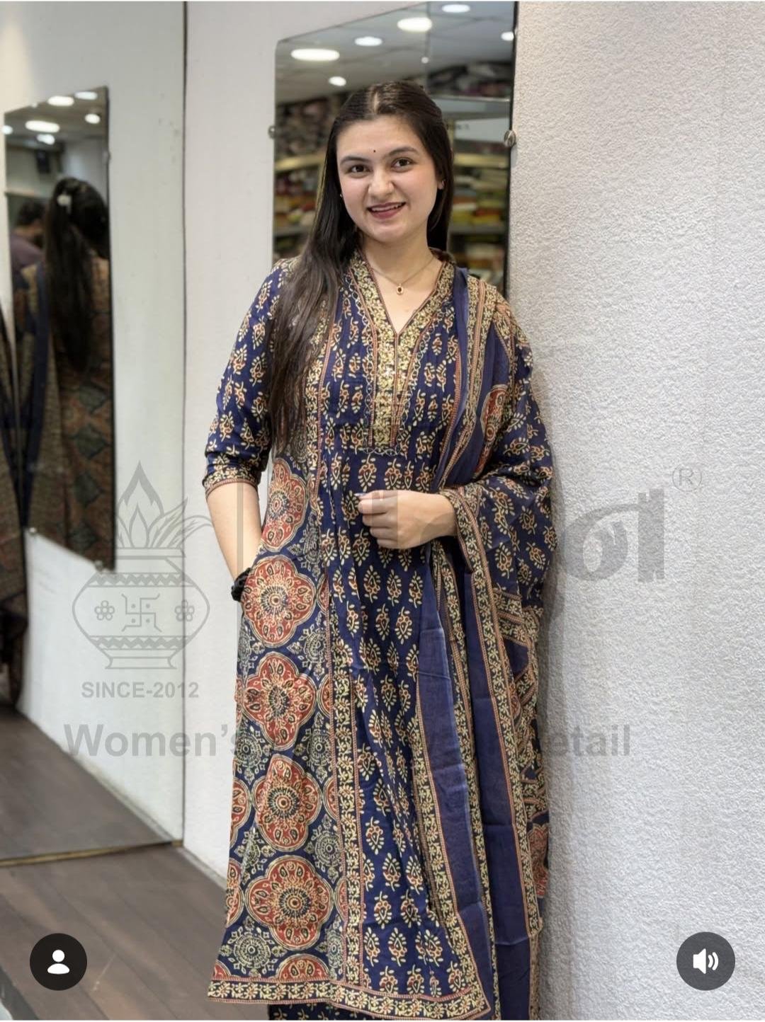 Cotton Printed Stitched Suit Set