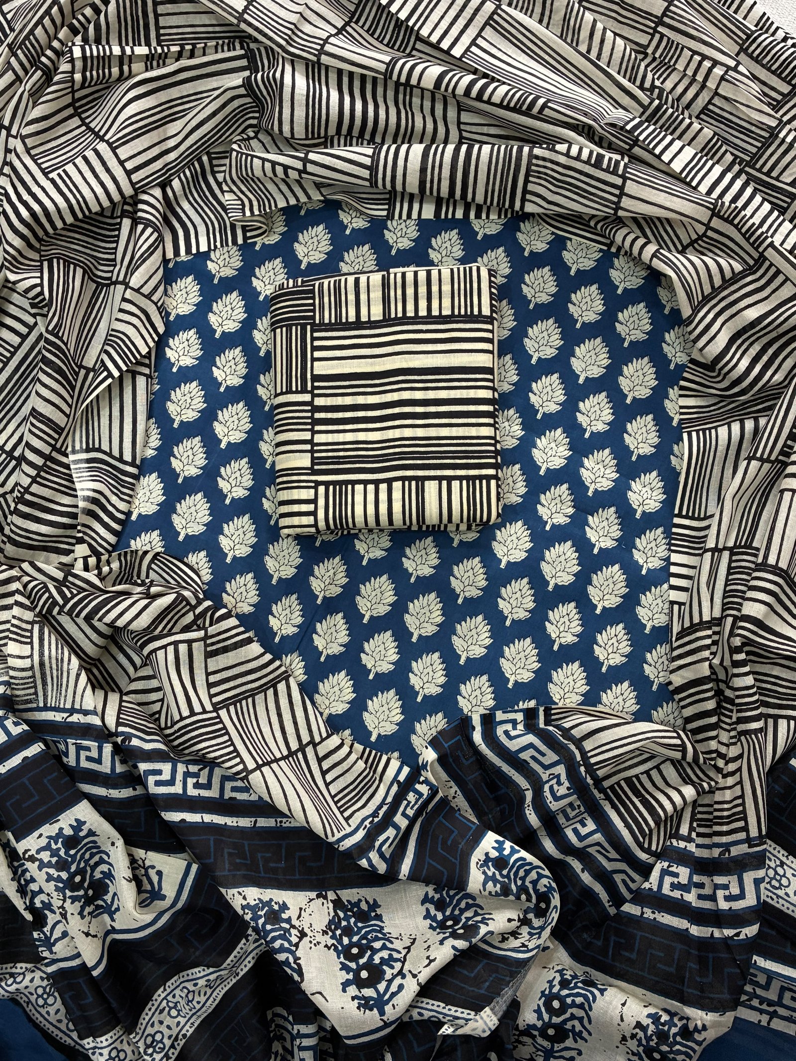 Cotton Dupatta Printed Suit