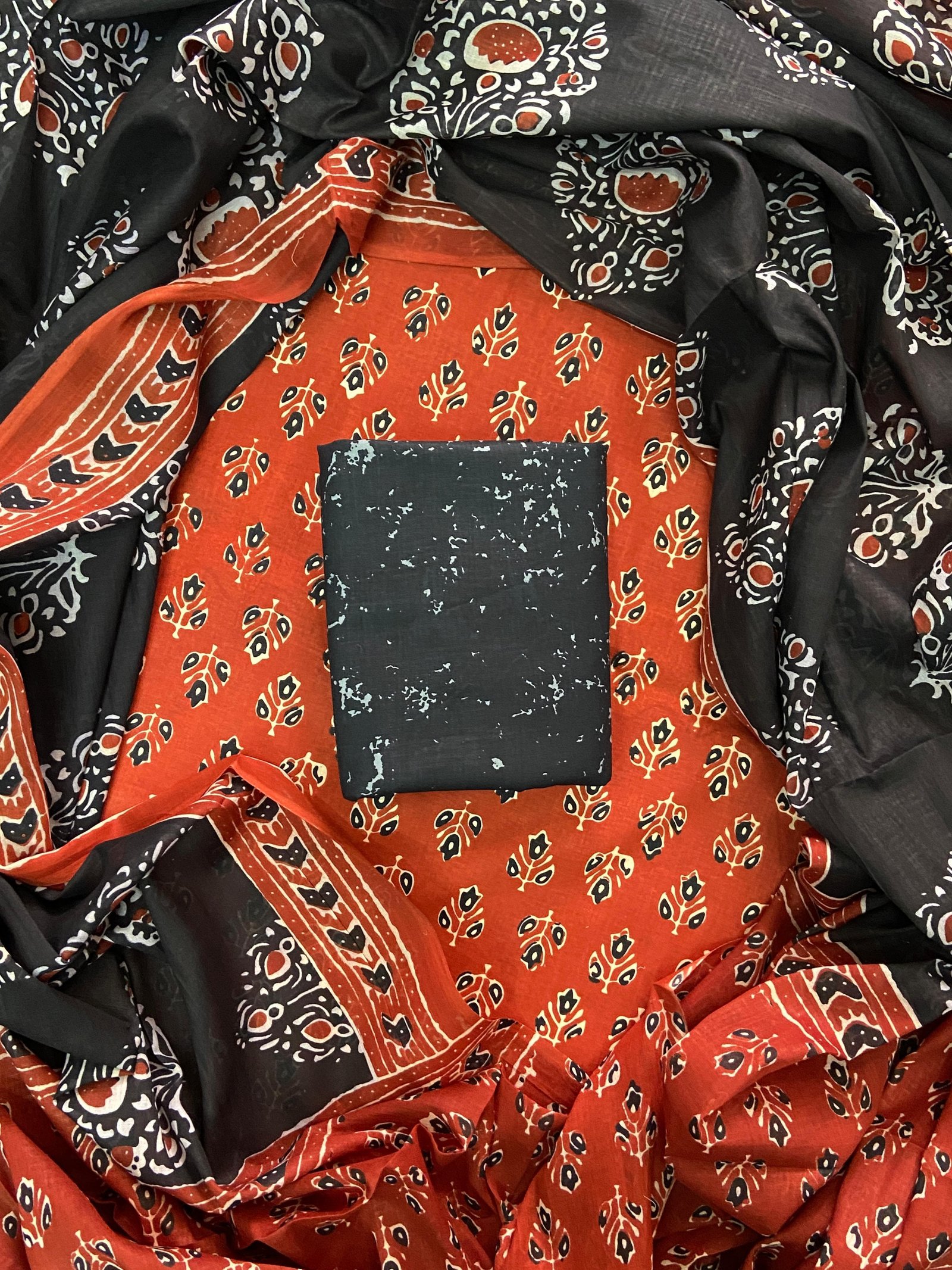 Cotton Dupatta Printed Suit