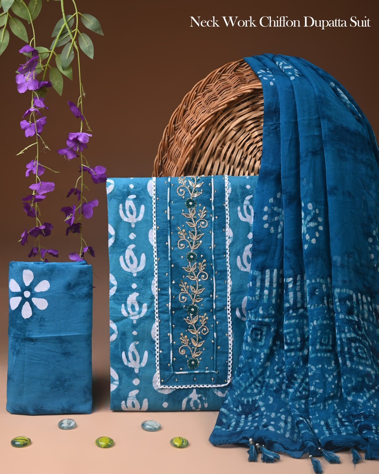 Gota Suit Chiffon Dupatta