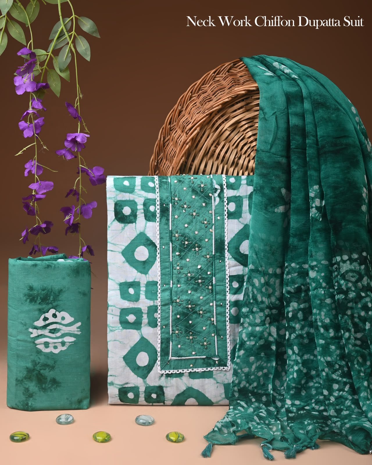 Gota Suit Chiffon Dupatta