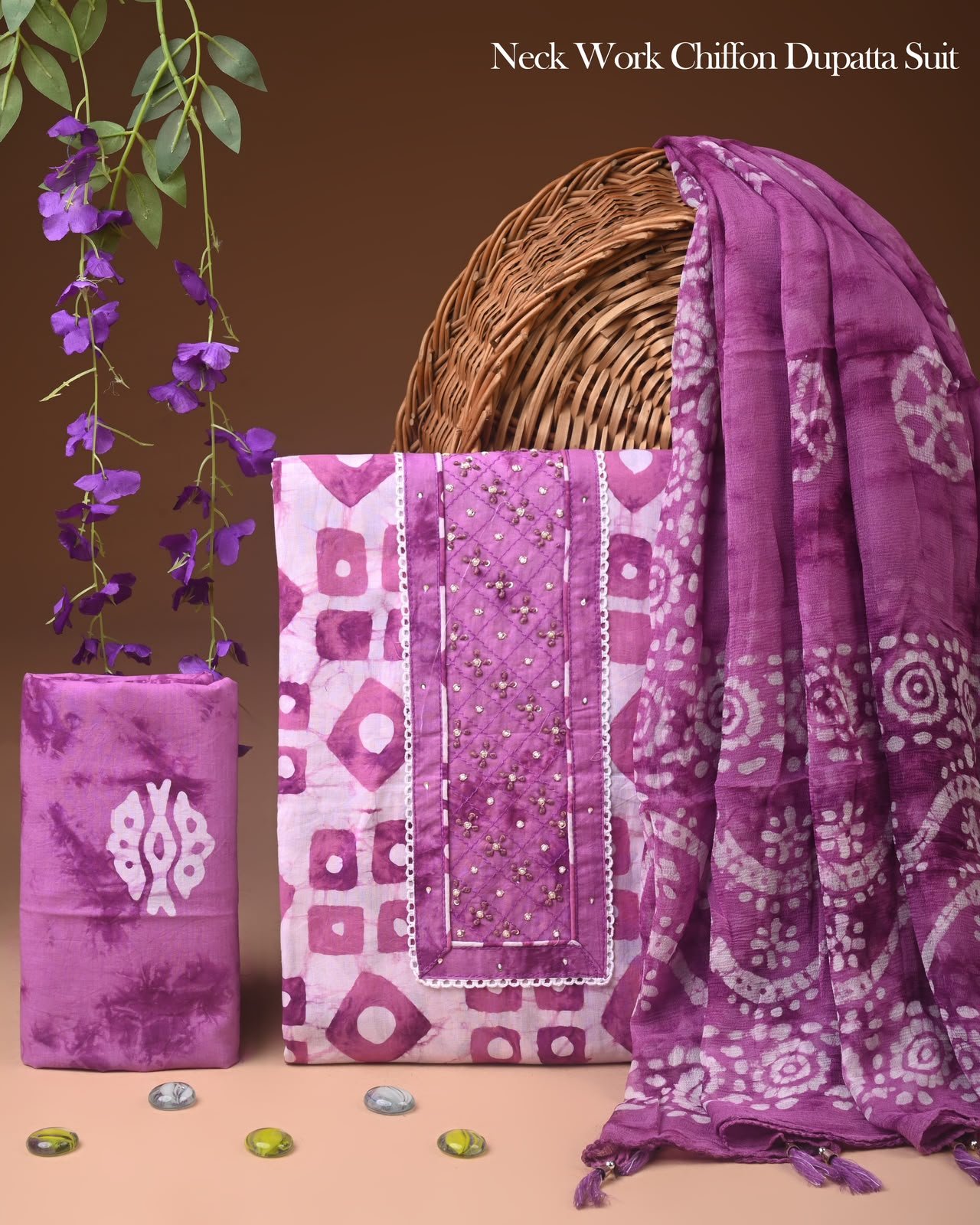 Gota Suit Chiffon Dupatta