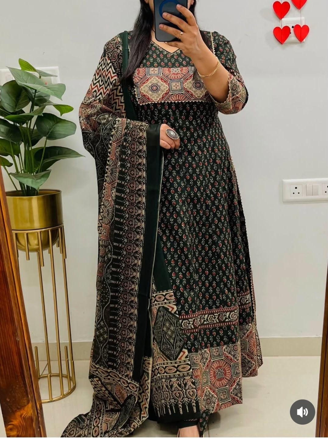 Cotton Printed Stitched Suit Set