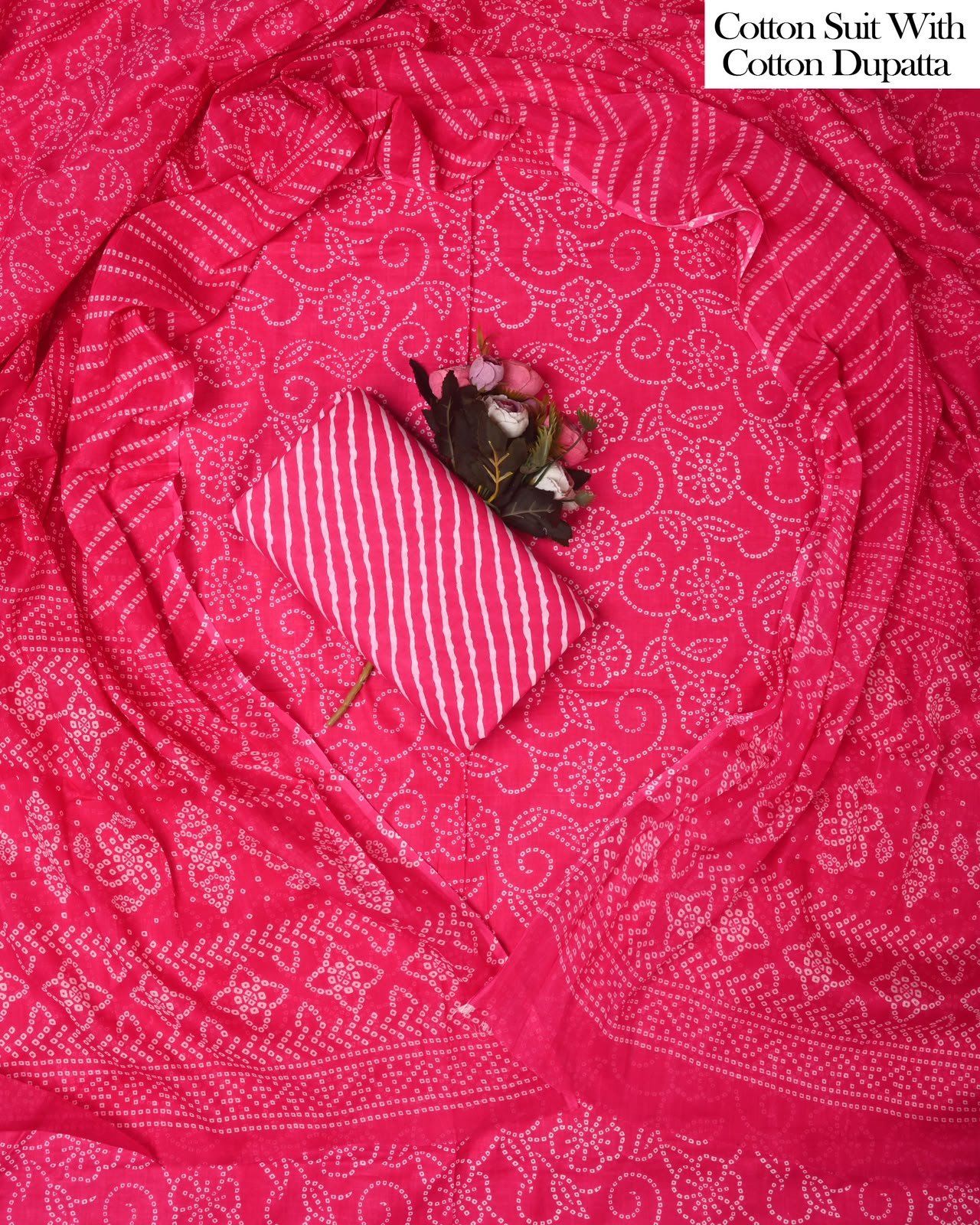 Cotton Dupatta Printed Suit