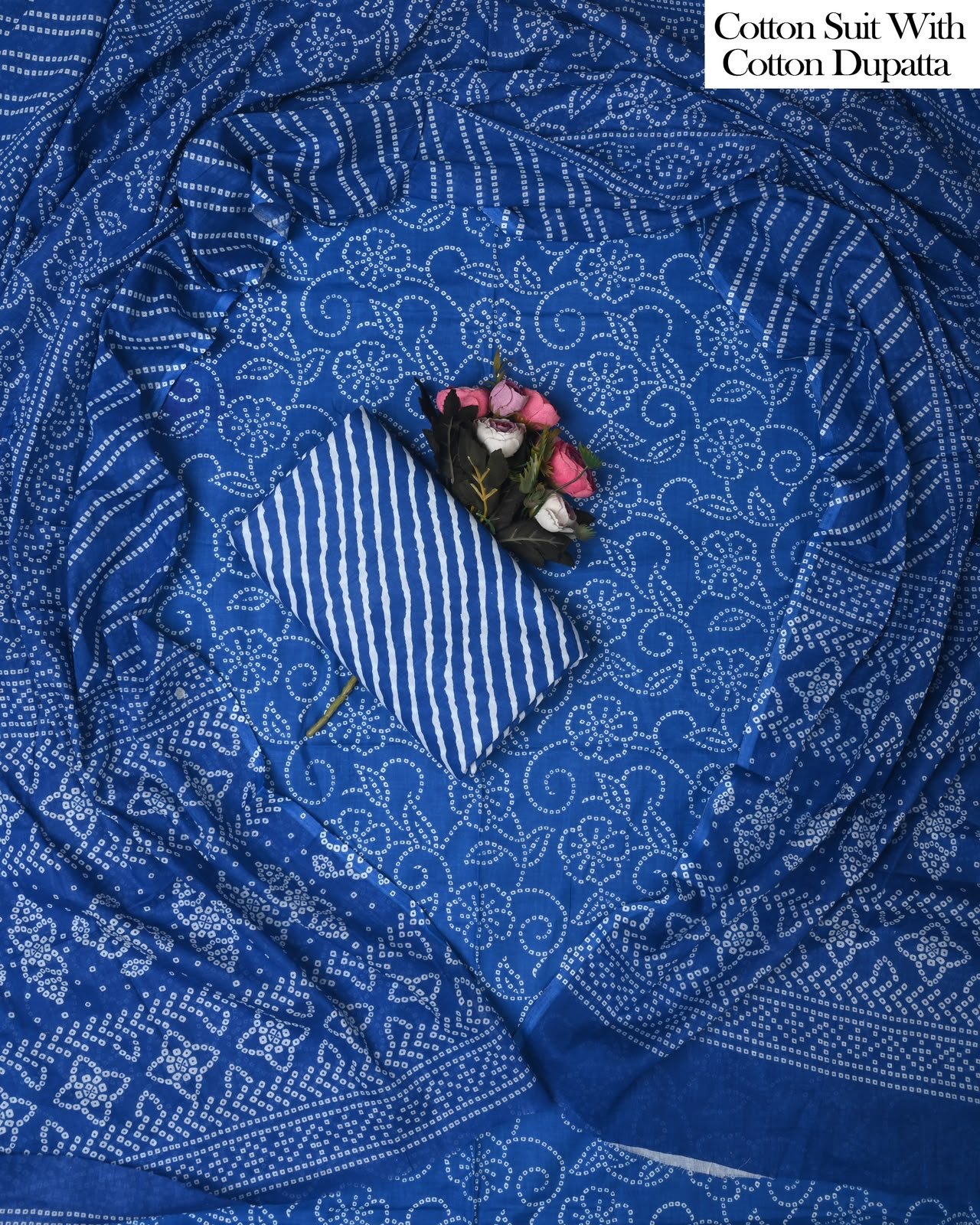 Cotton Dupatta Printed Suit