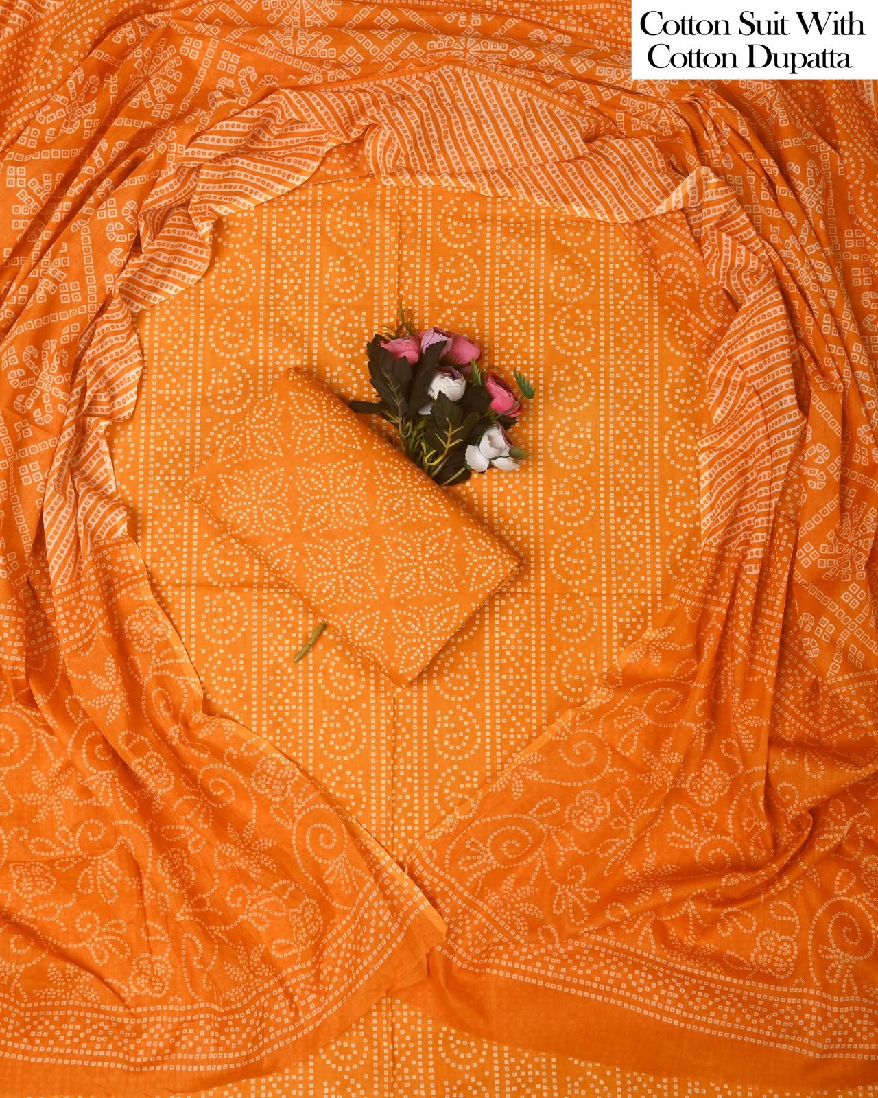 Cotton Dupatta Printed Suit