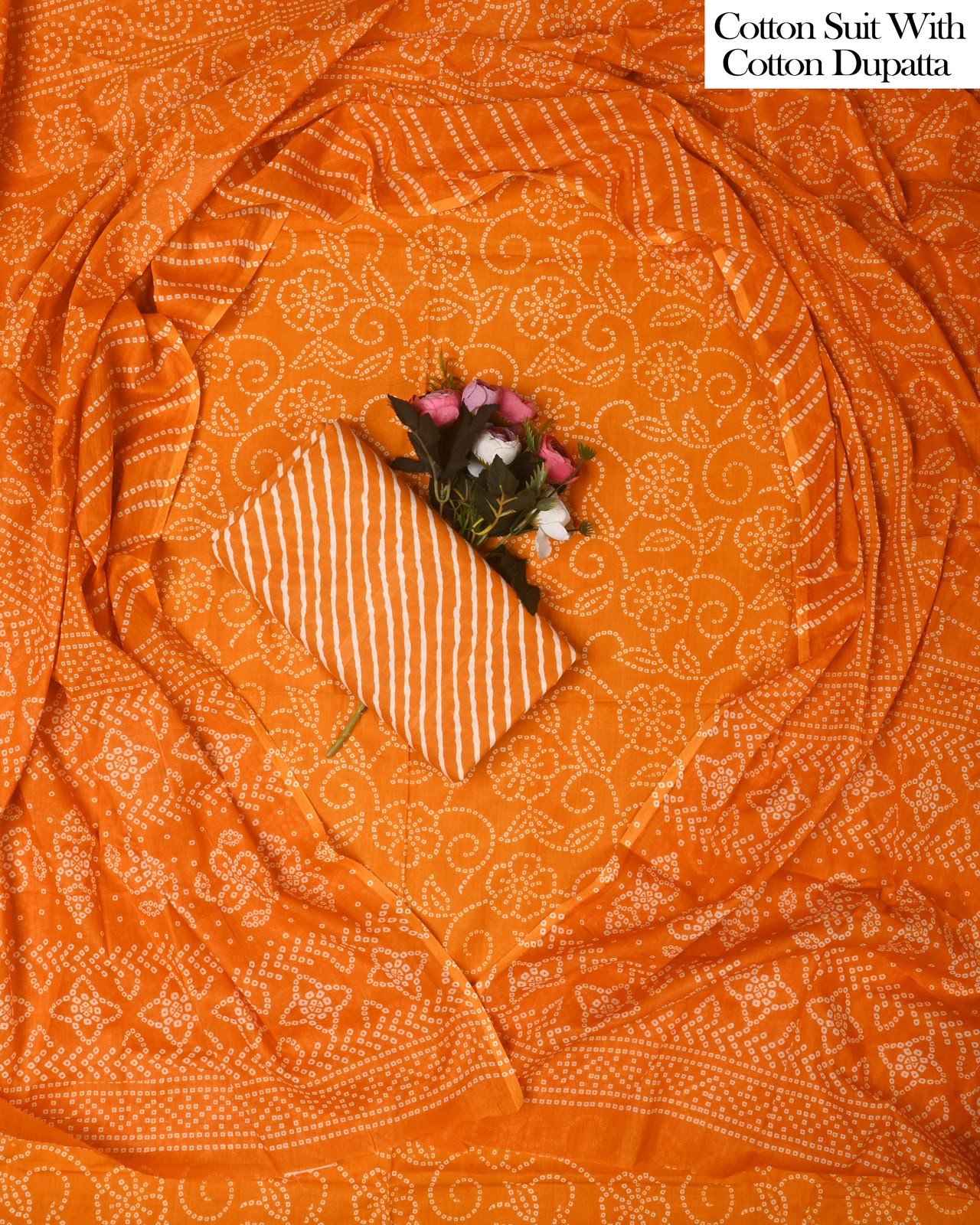 Cotton Dupatta Printed Suit