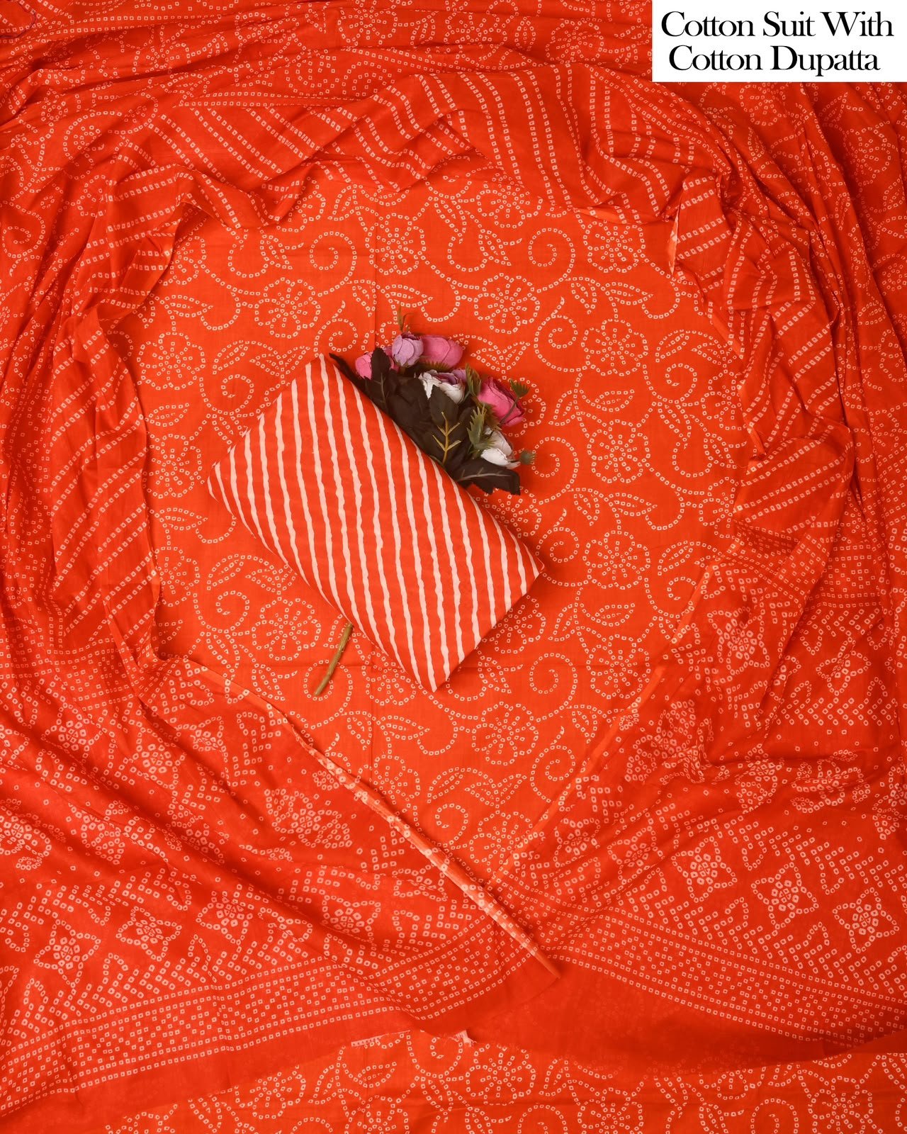 Cotton Dupatta Printed Suit