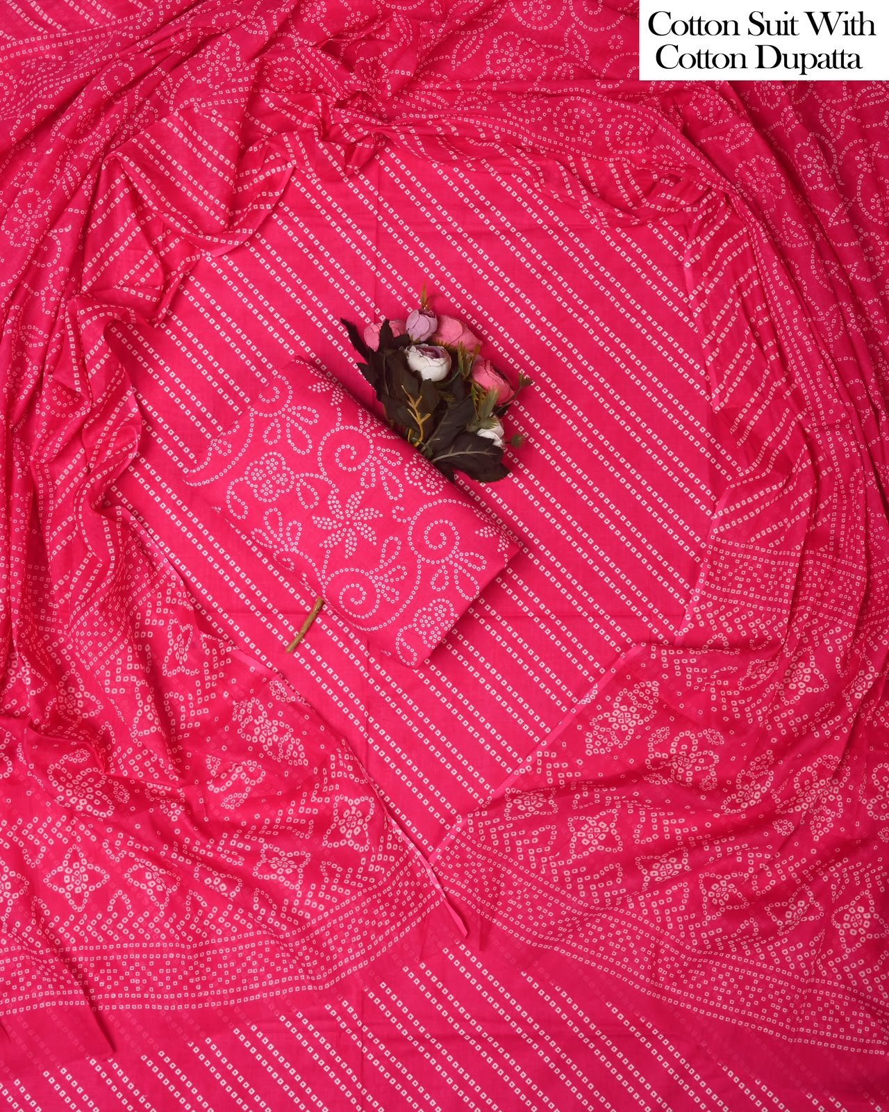 Cotton Dupatta Printed Suit
