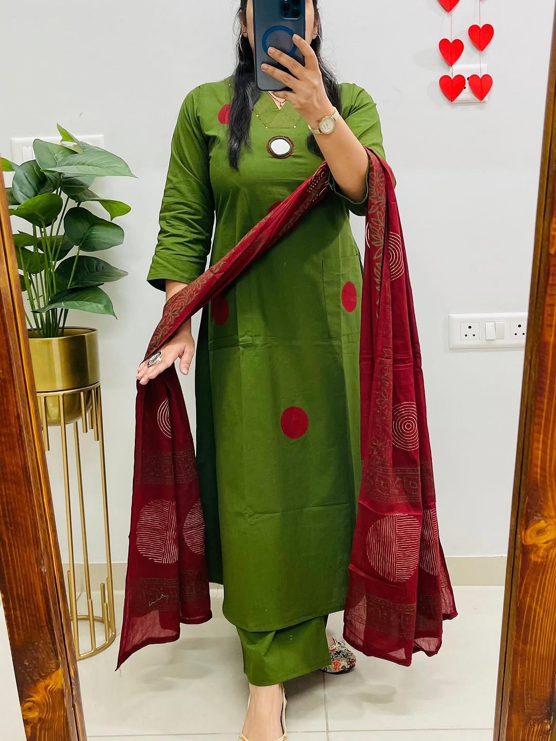 Cotton Printed Stitched Suit Set