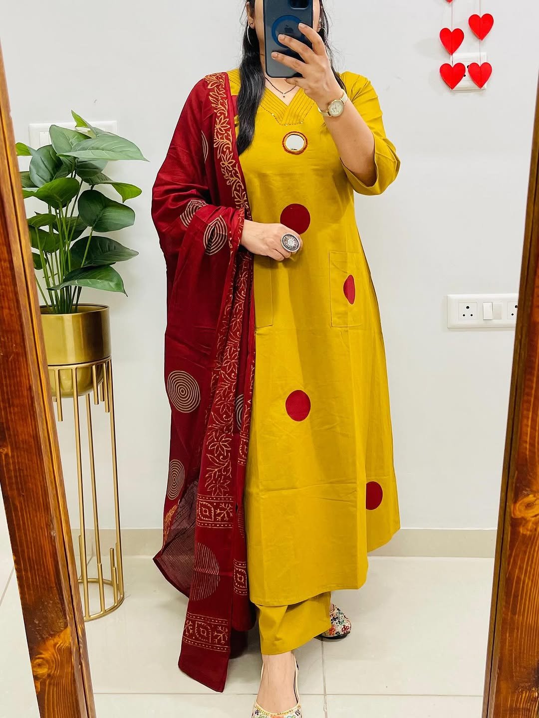 Cotton Printed Stitched Suit Set