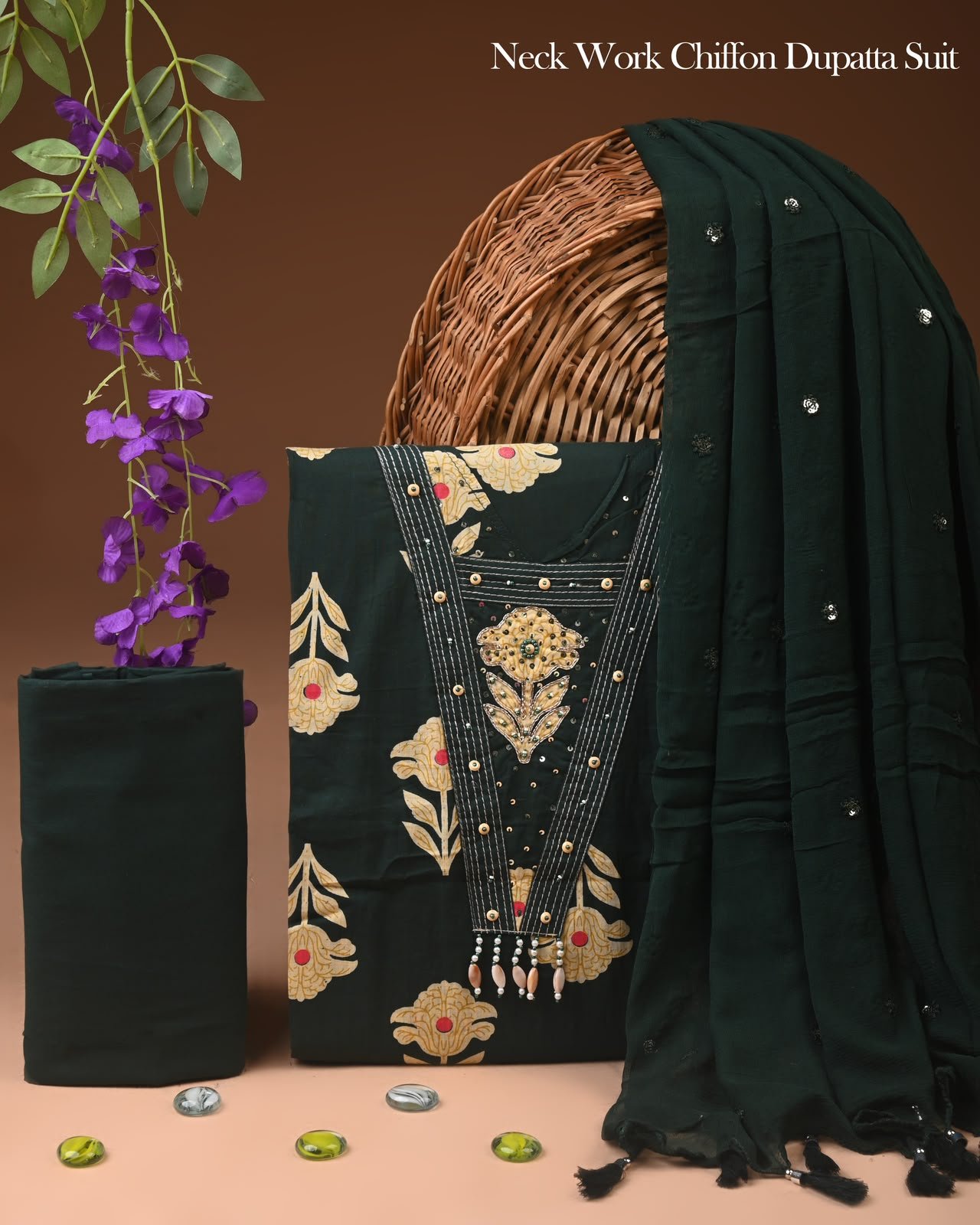Gota Suit Chiffon Dupatta