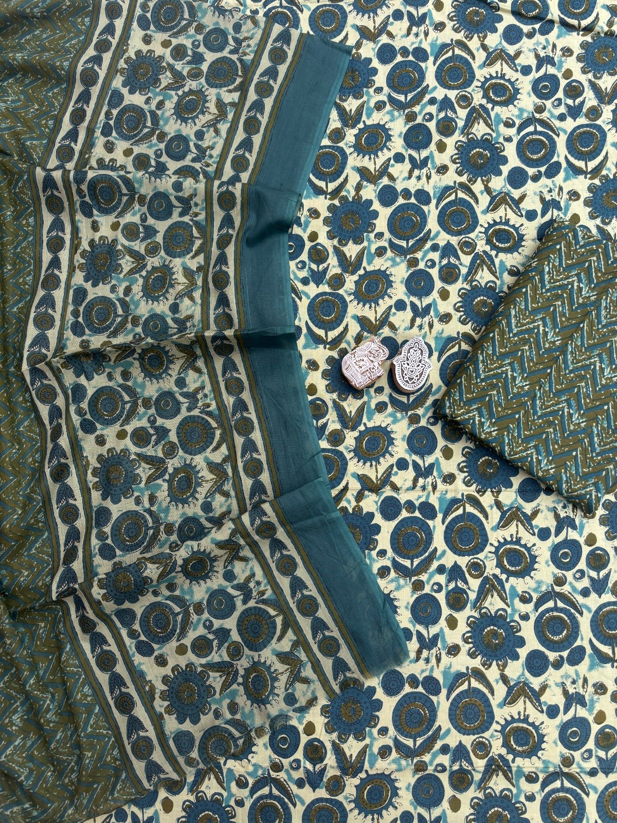 Cotton Dupatta Printed Suit