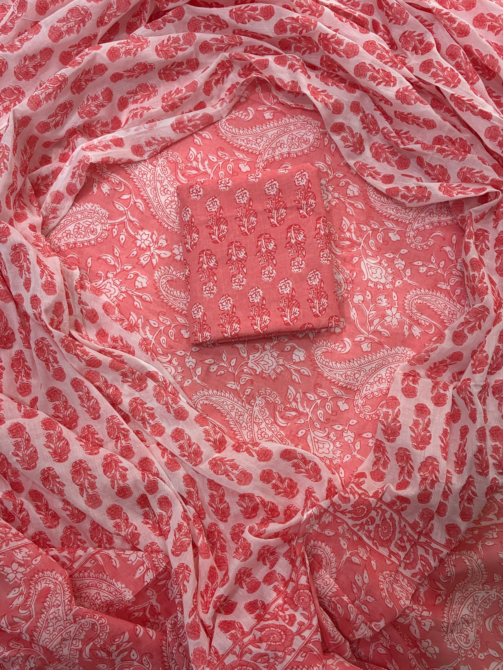 Cotton Dupatta Printed Suit