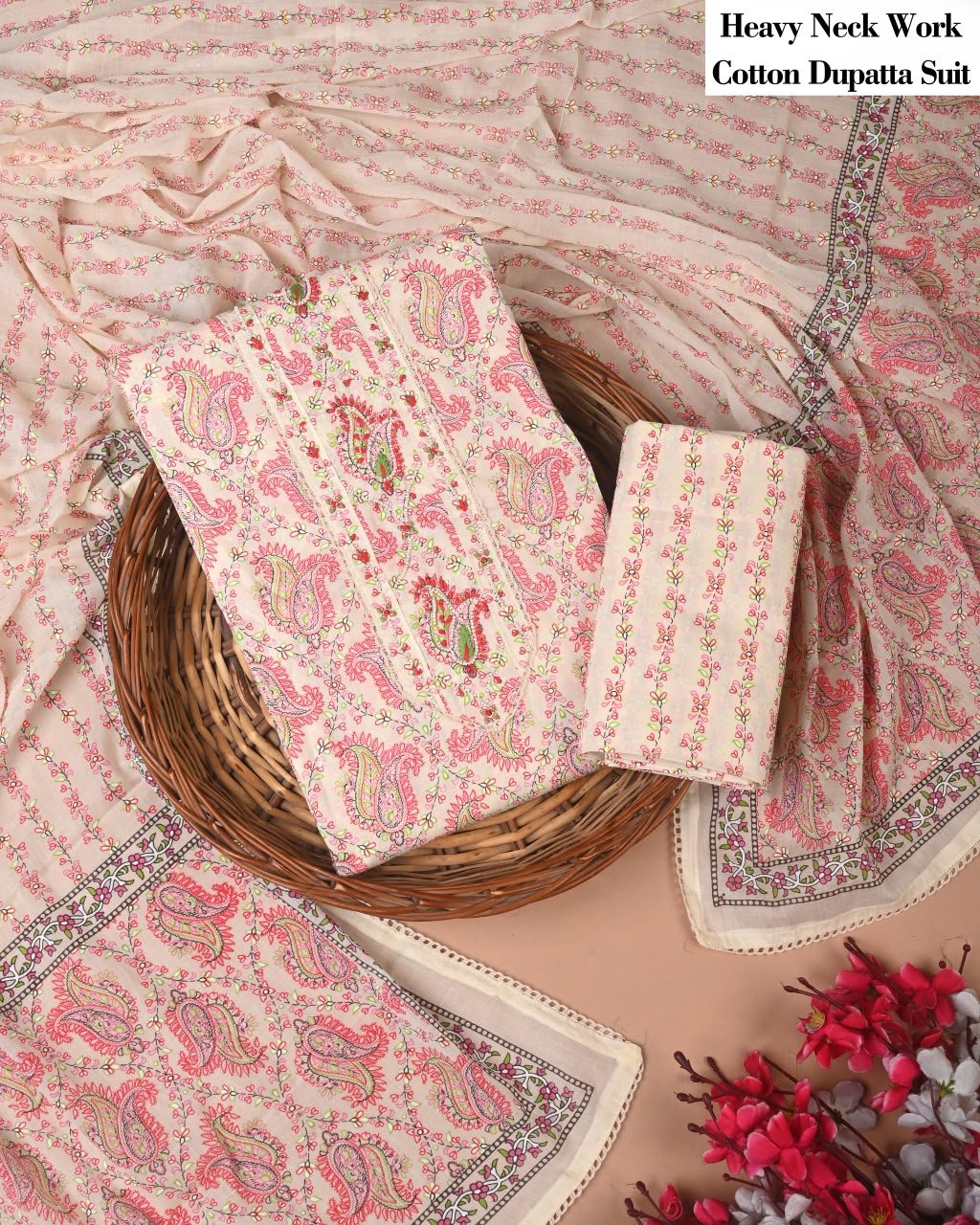Gota Suit Cotton Dupatta