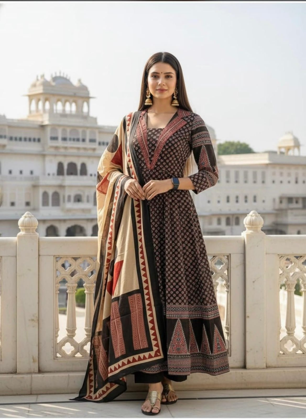 Cotton Printed Stitched Suit Set