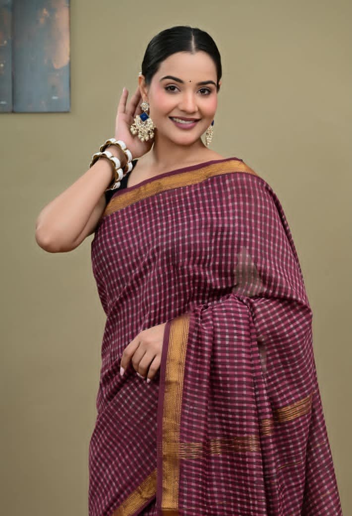 Maheshwari Printed Saree