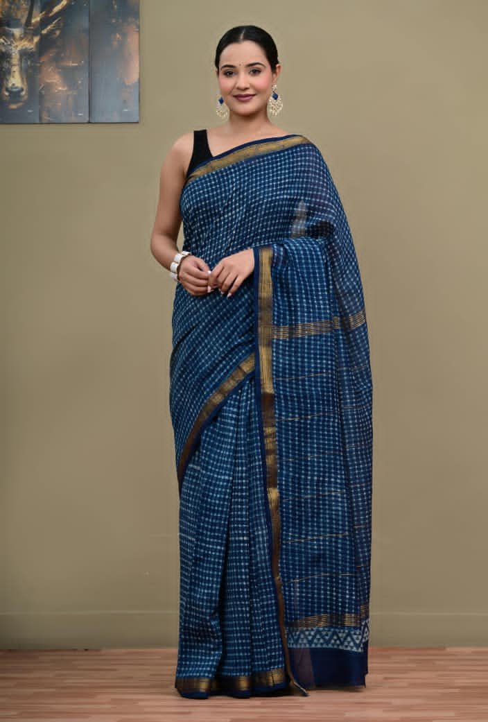 Maheshwari Printed Saree