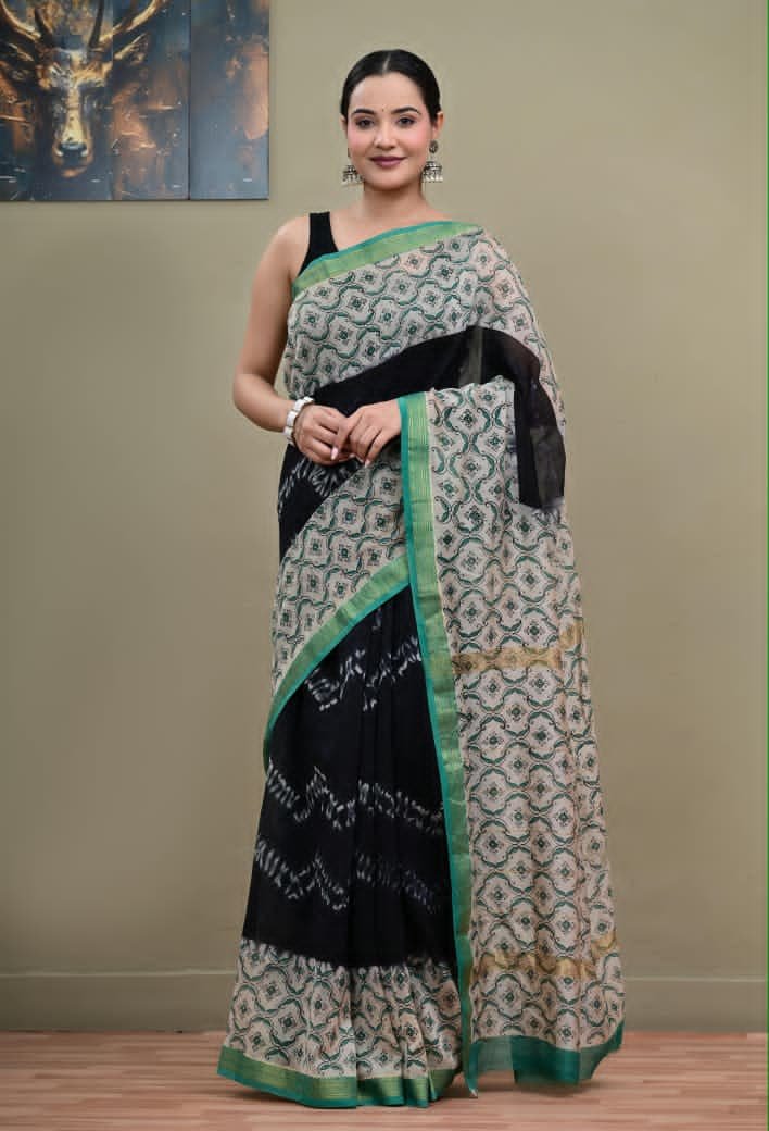 Maheshwari Printed Saree