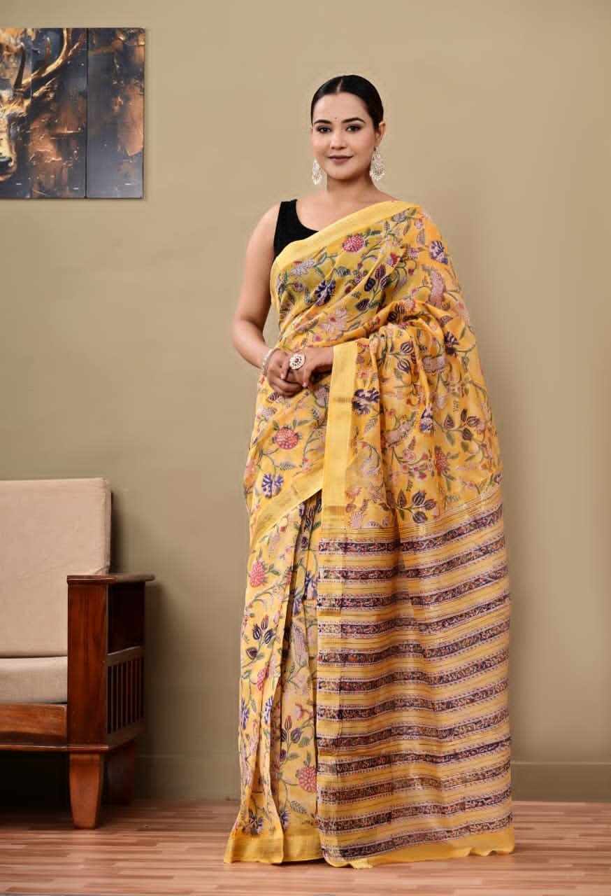 Maheshwari Printed Saree