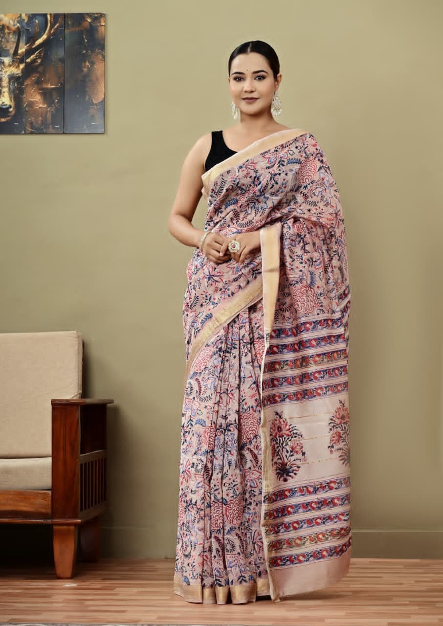 Maheshwari Printed Saree