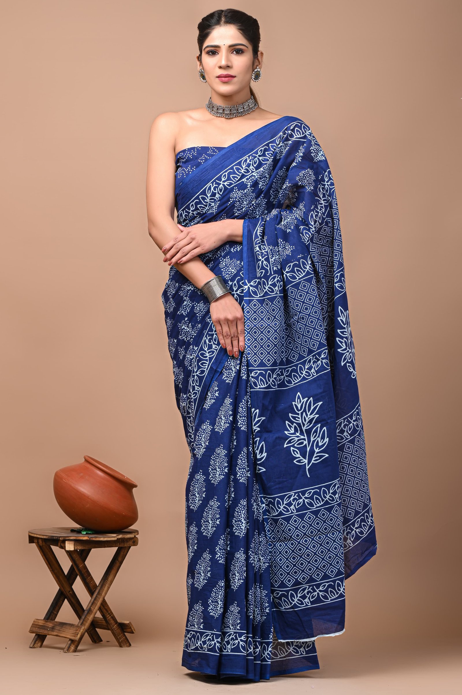 Cotton Printed Saree