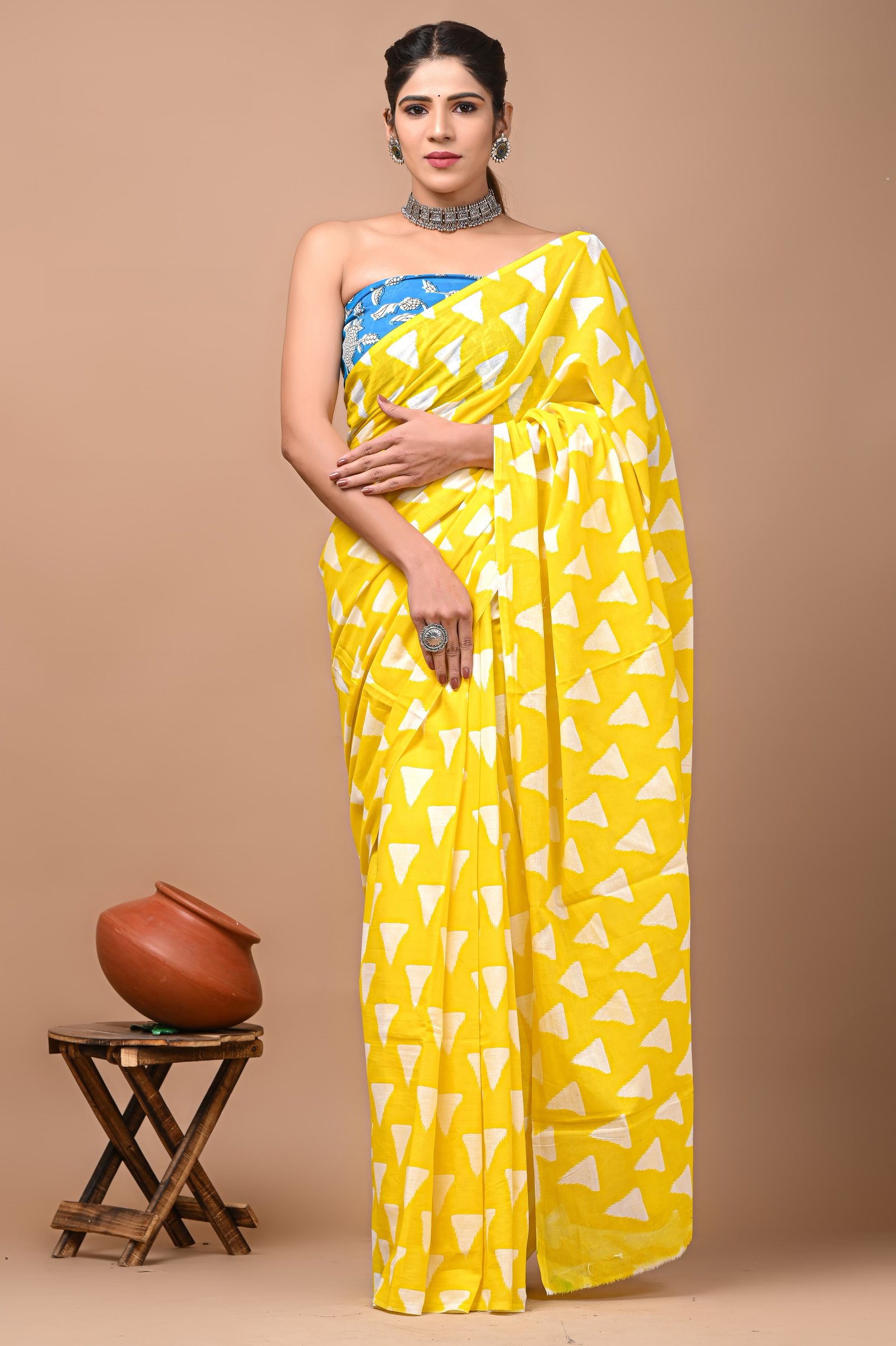Cotton Printed Saree