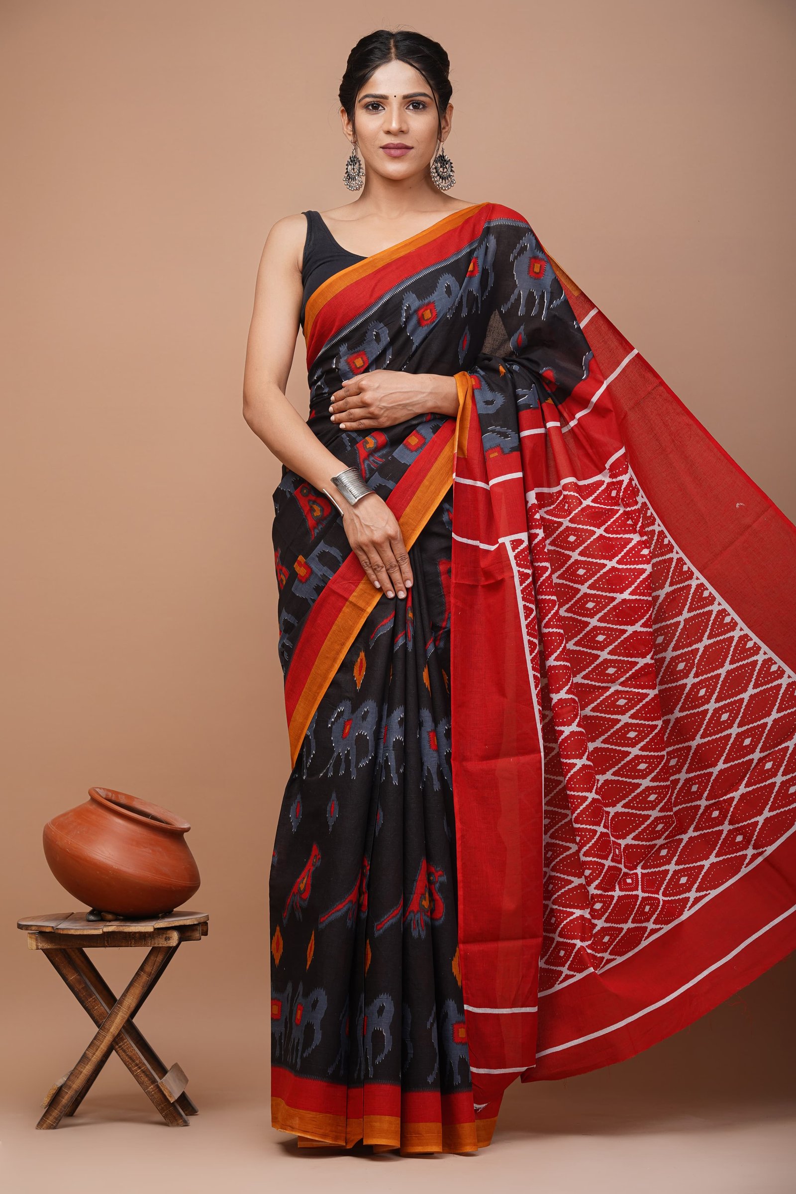 Cotton Printed Saree