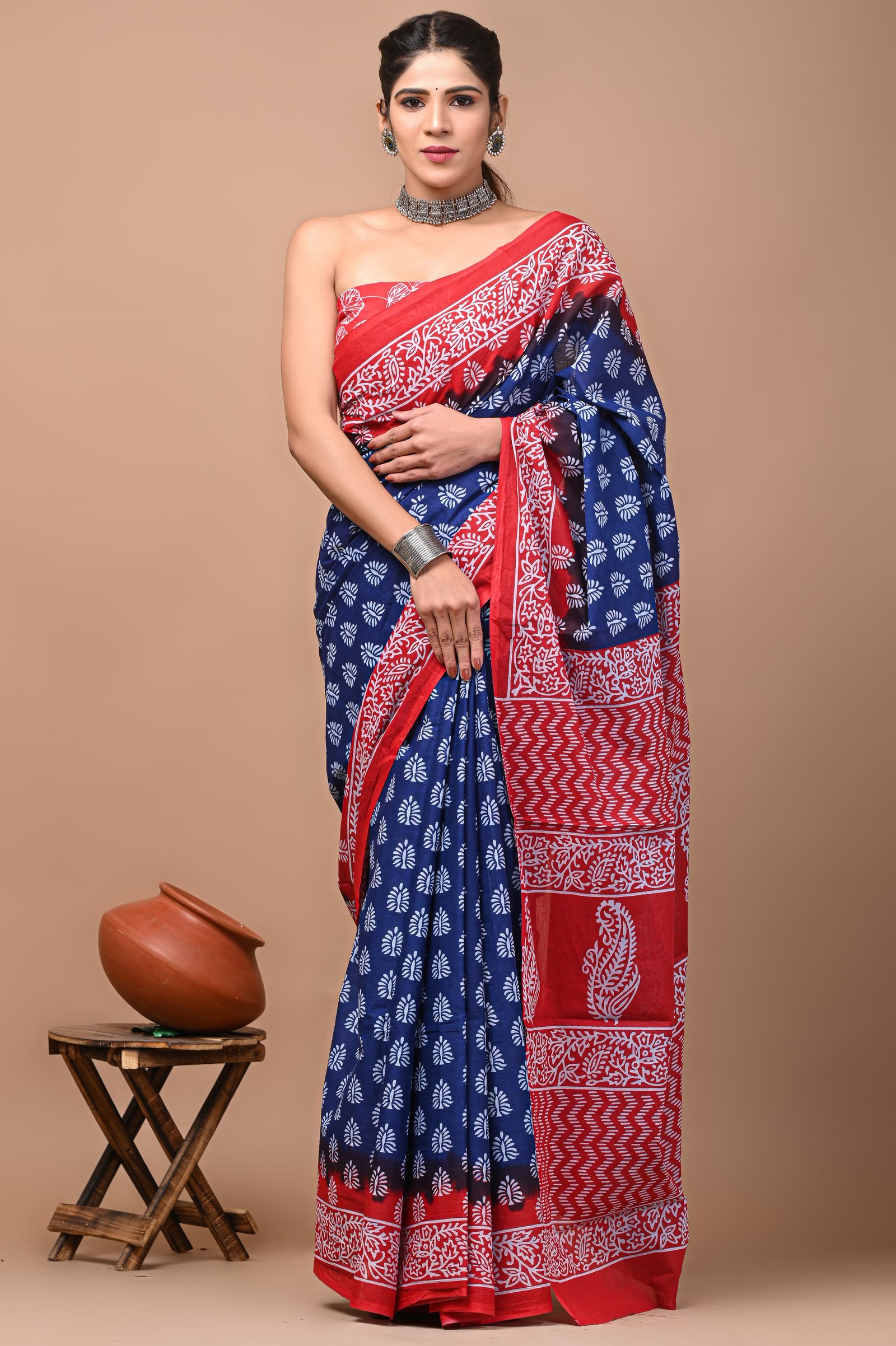 Cotton Printed Saree