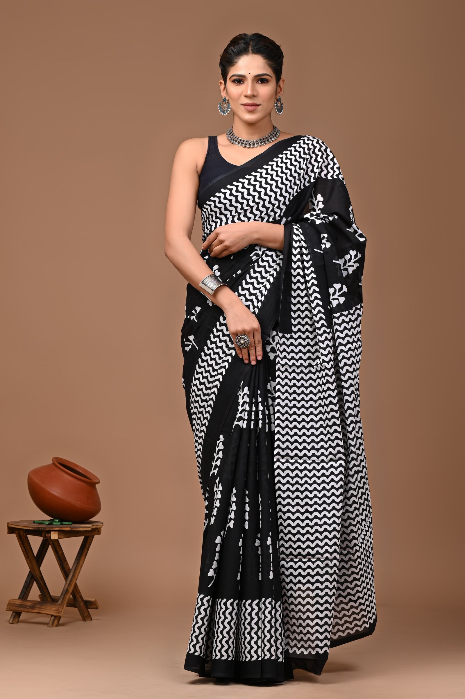 Cotton Printed Saree