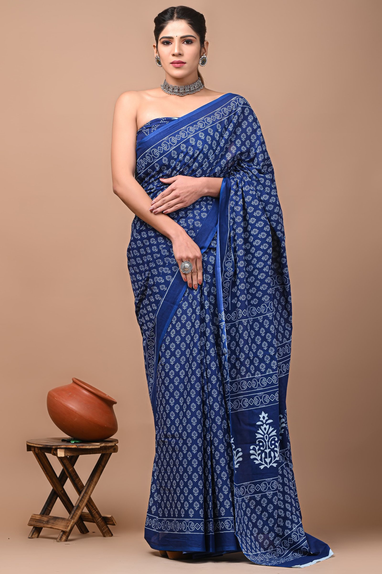Cotton Printed Saree