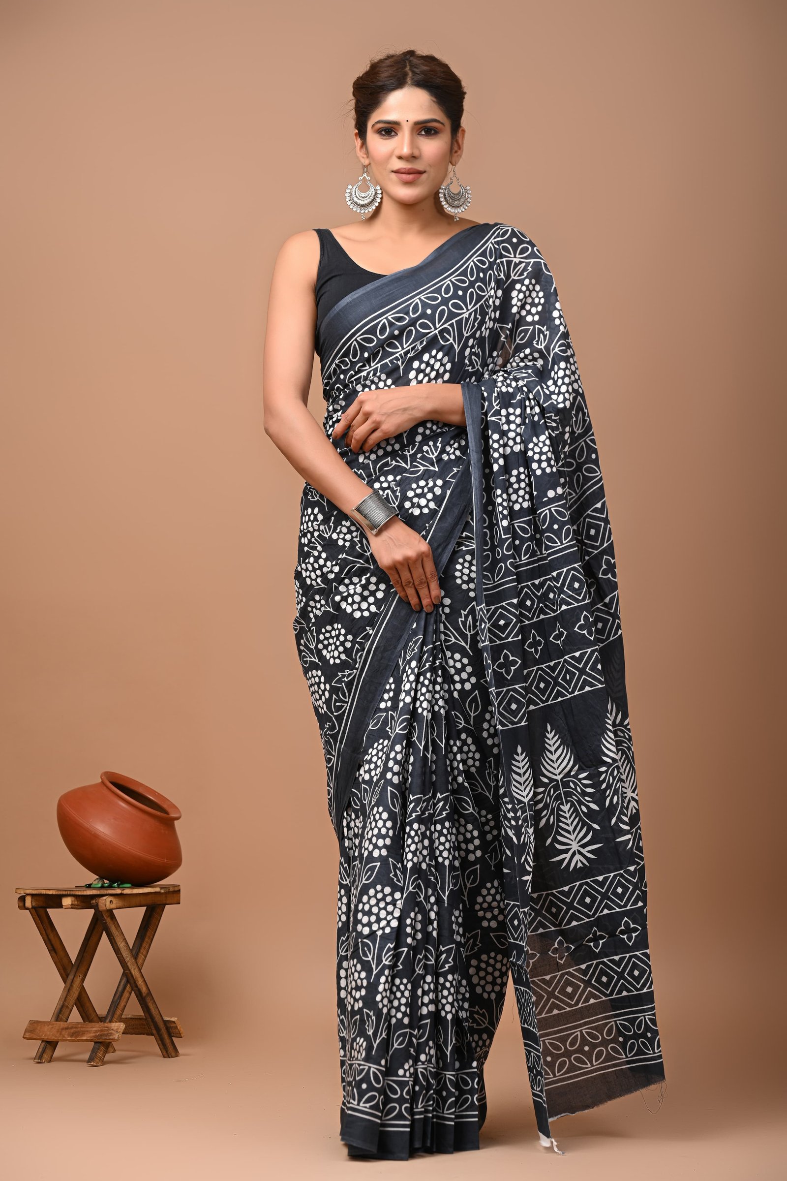 Cotton Printed Saree