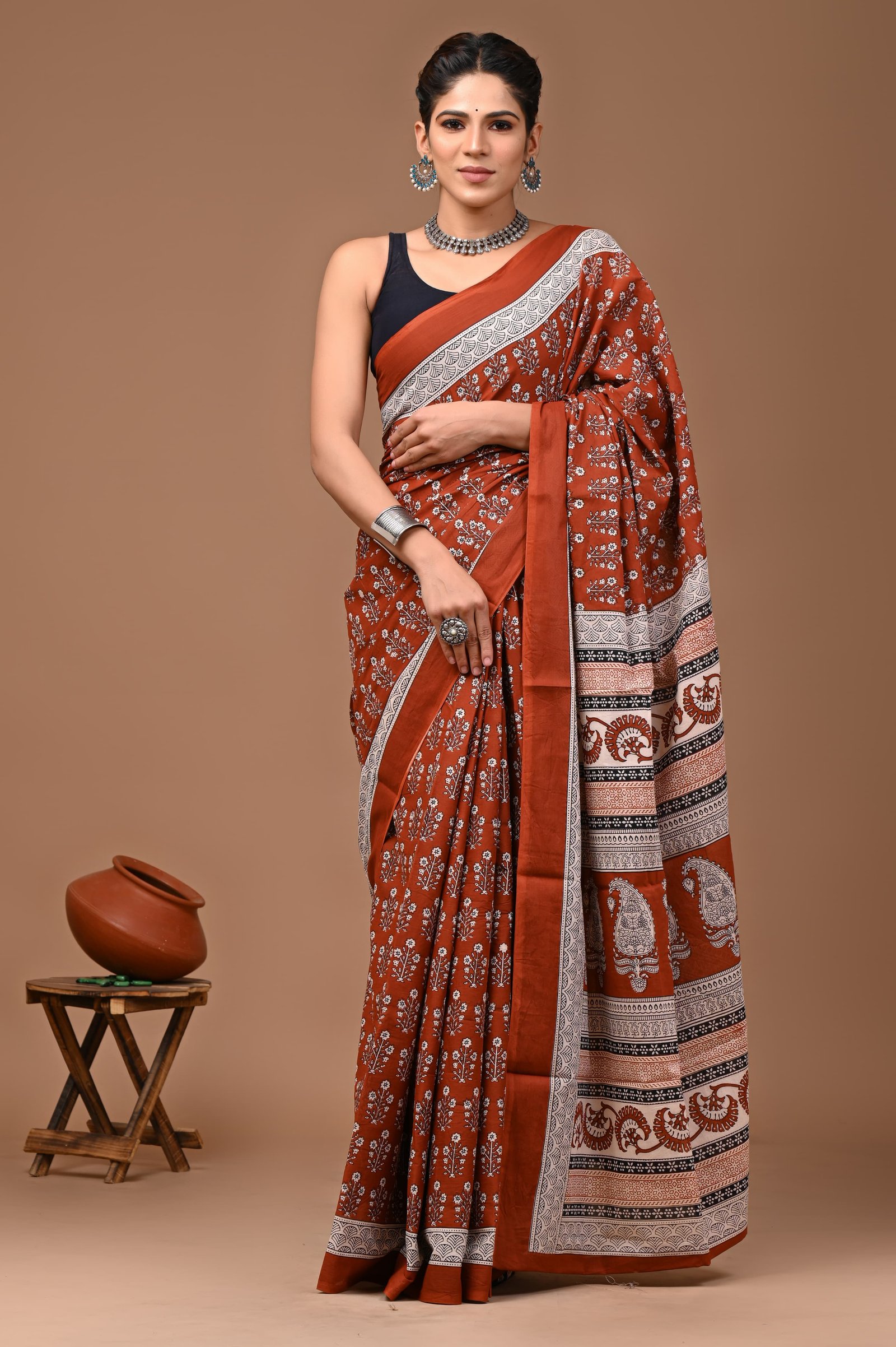 Cotton Printed Saree