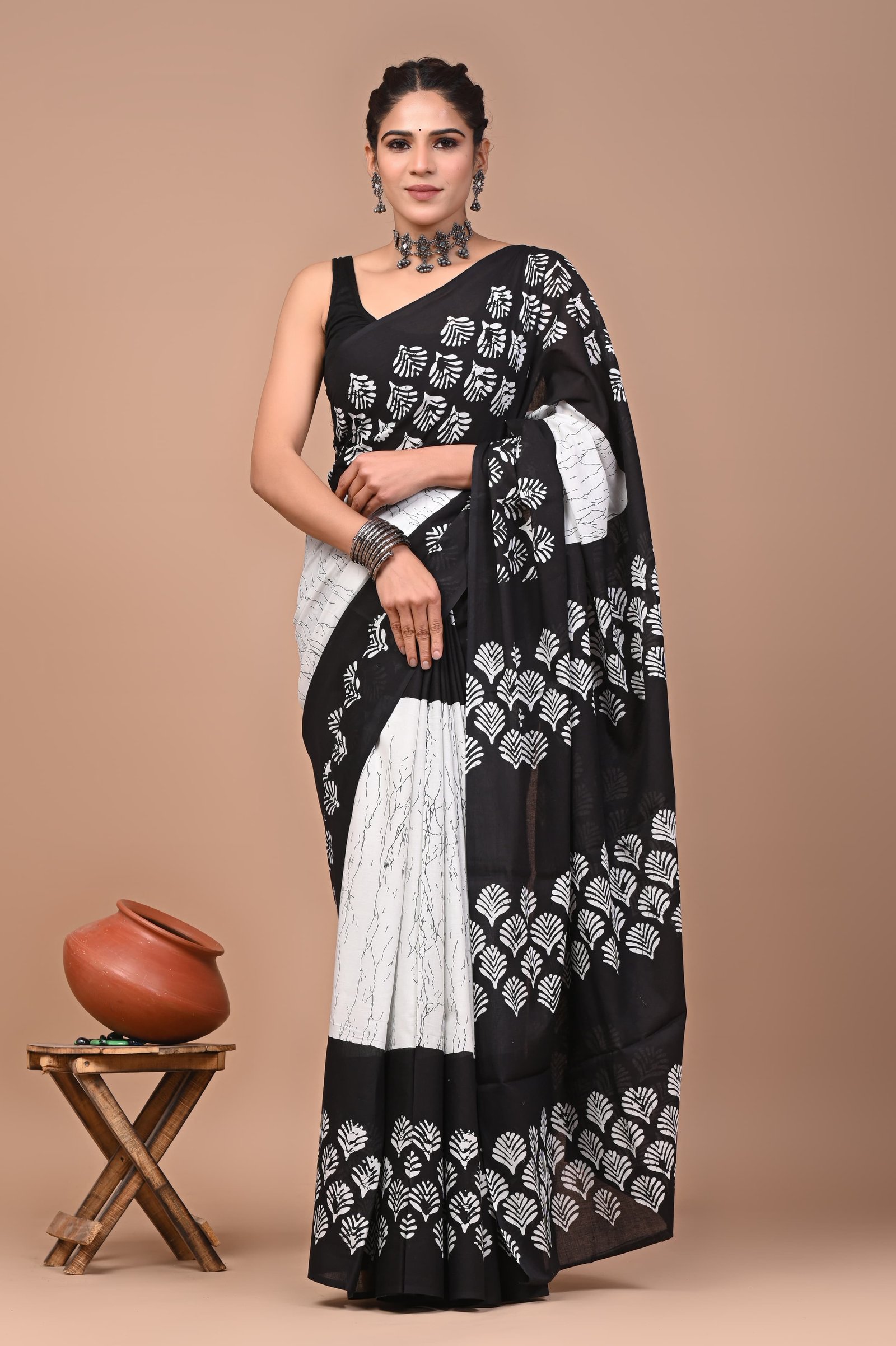 Cotton Printed Saree