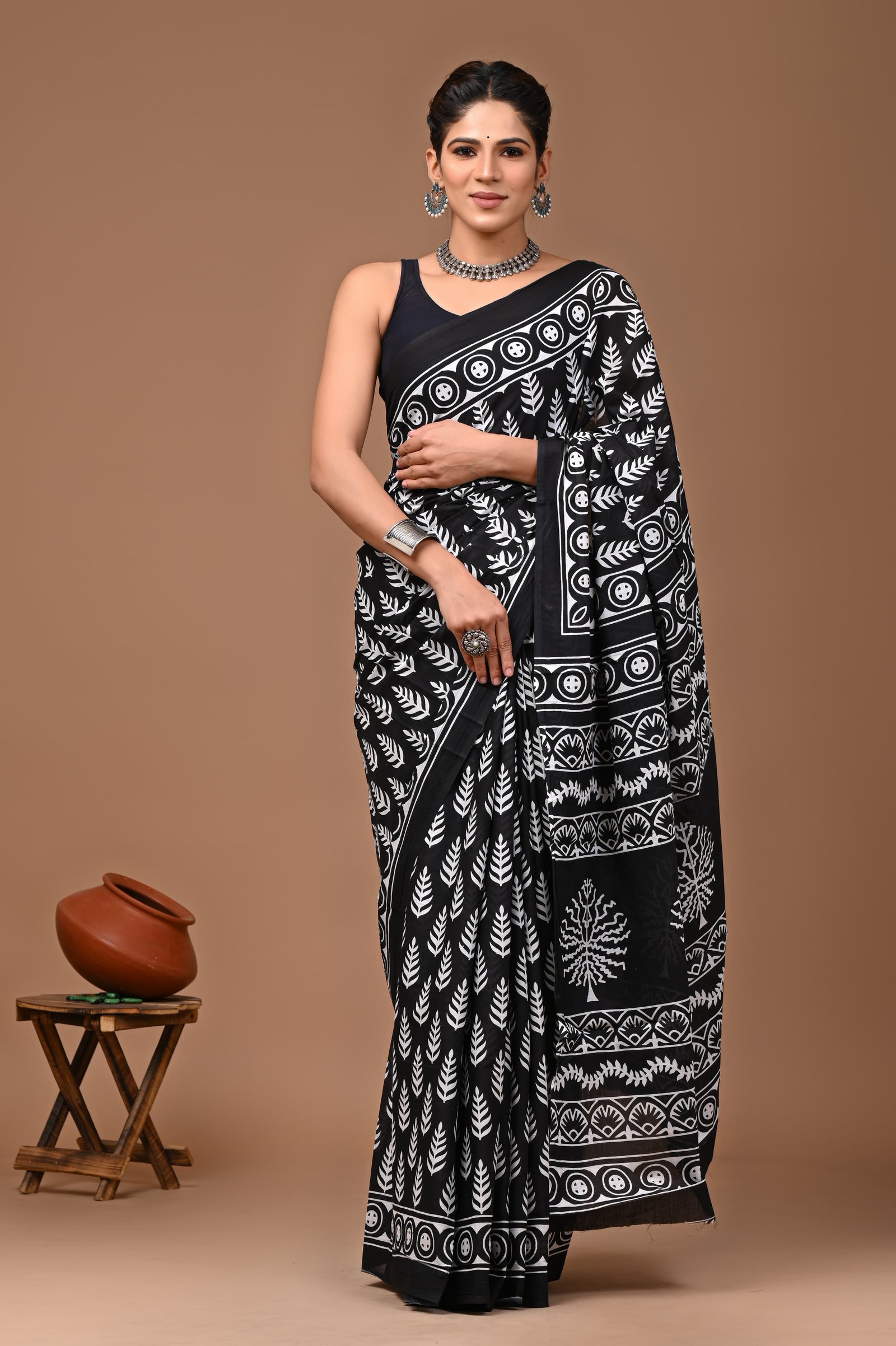 Cotton Printed Saree