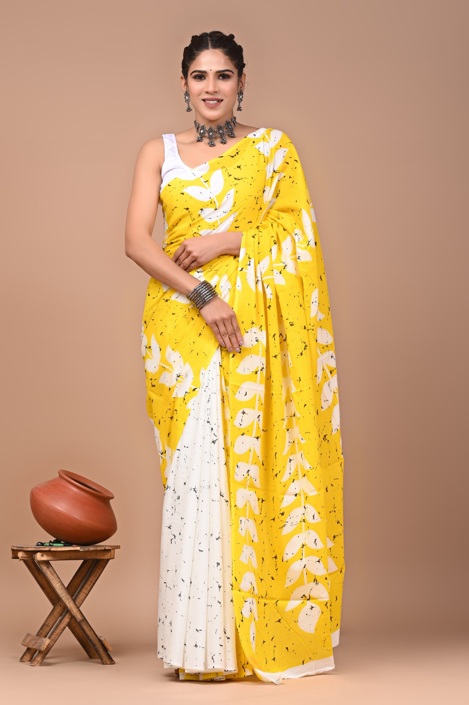Cotton Printed Saree