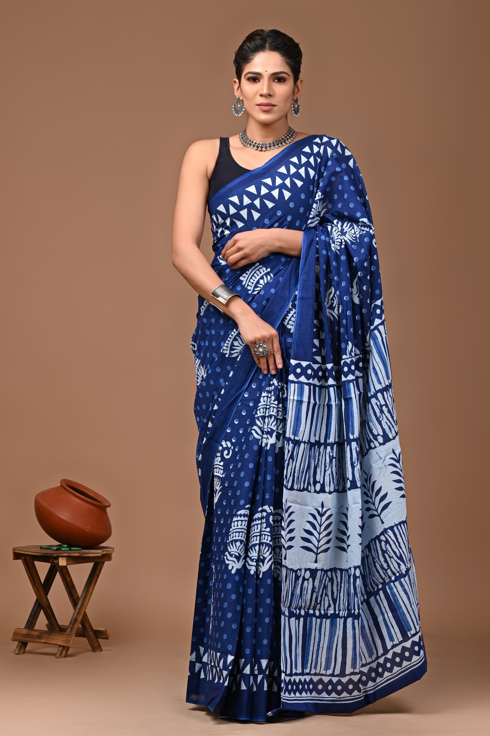 Cotton Printed Saree