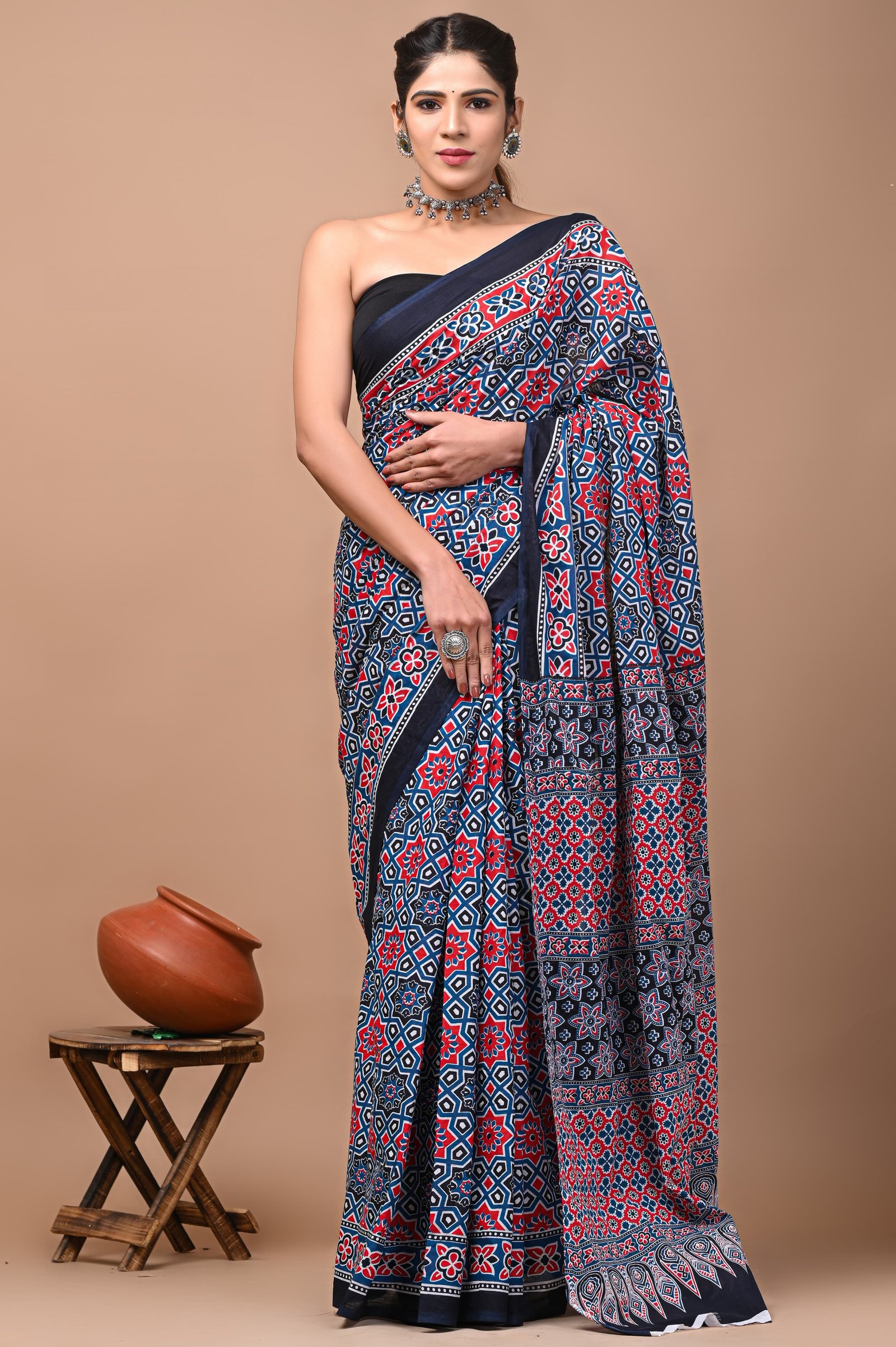Cotton Printed Saree