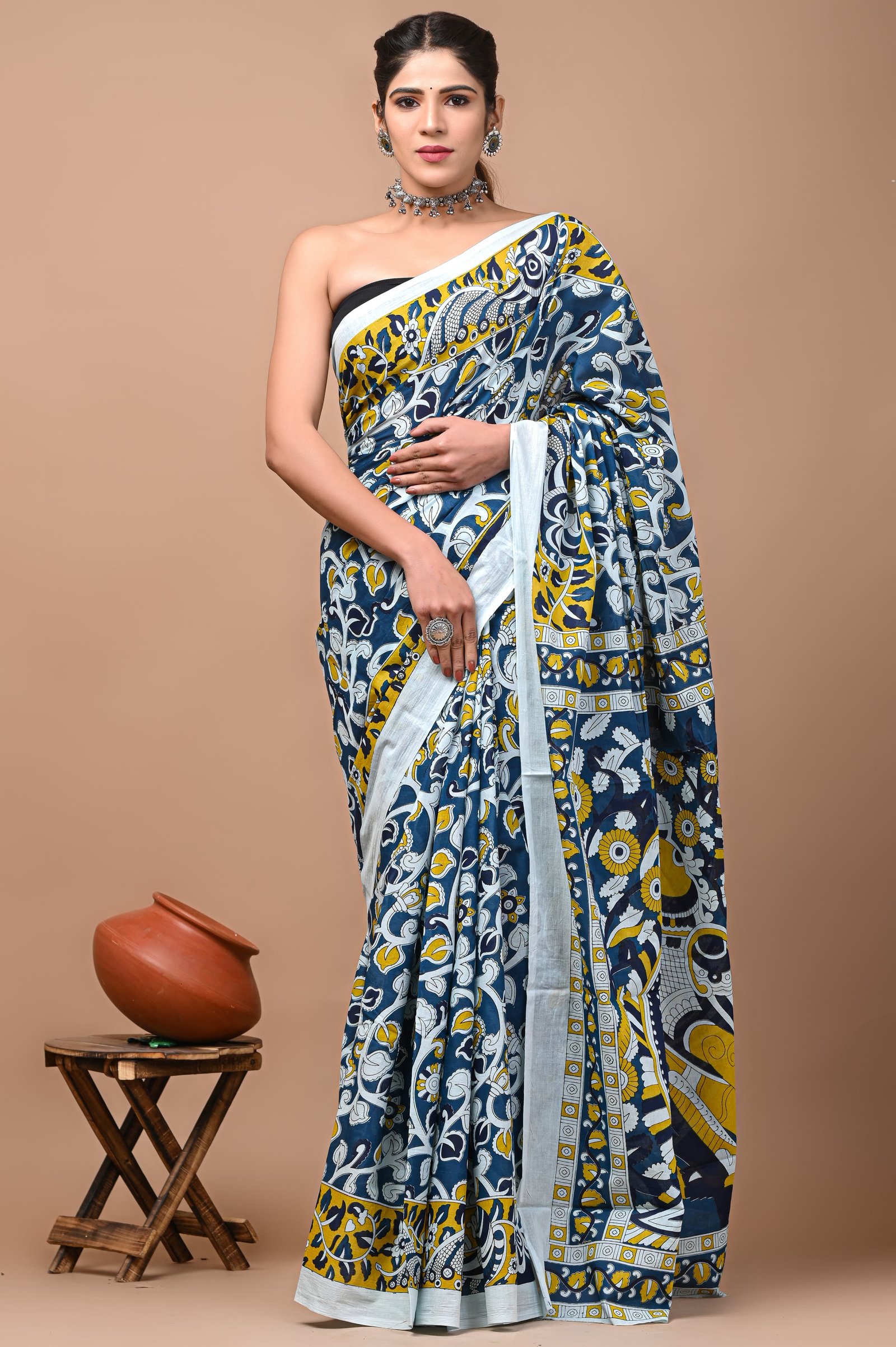 Cotton Printed Saree